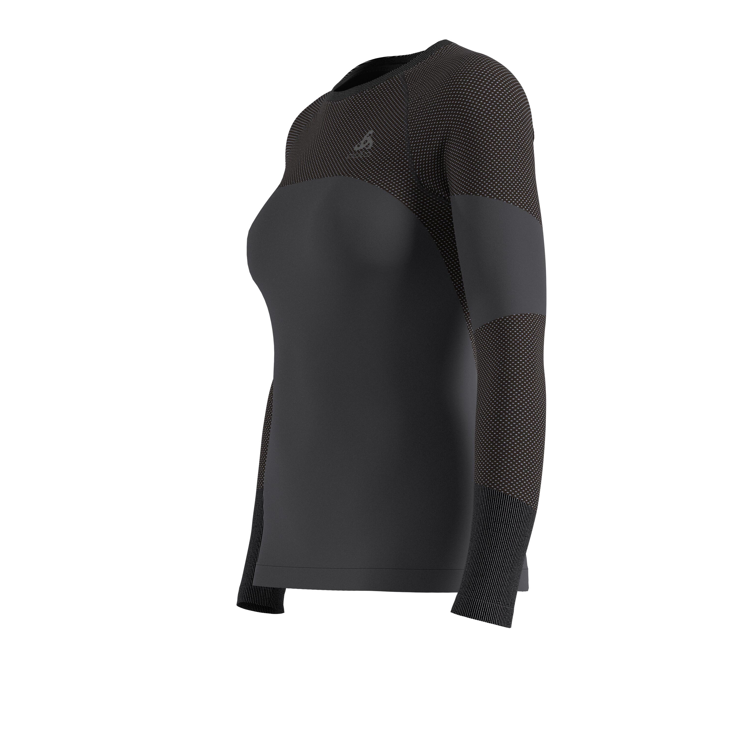 Sous-vêtement thermique femme, ODLO Performance haut gris 6/6