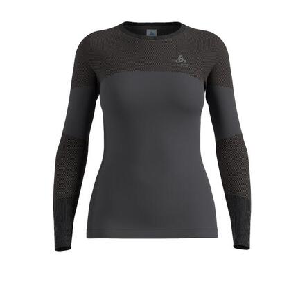 Skiunterwäsche Funktionsshirt Damen warm - Odlo Performance grau