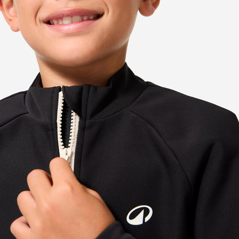 VESTE VELO ENFANT HIVER 8-13 ANS, NOIR