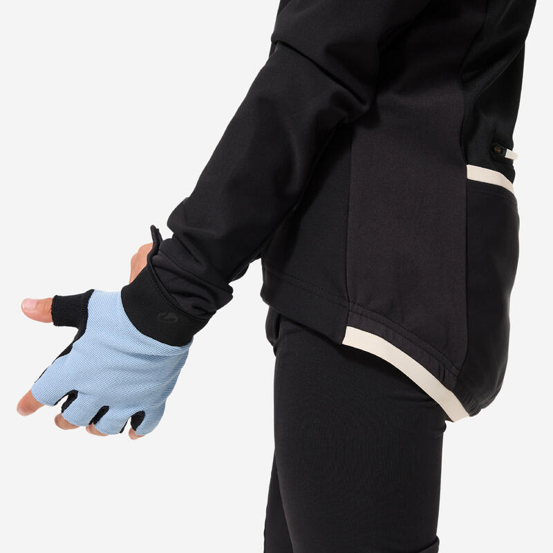 VESTE VELO ENFANT HIVER 8-13 ANS, NOIR