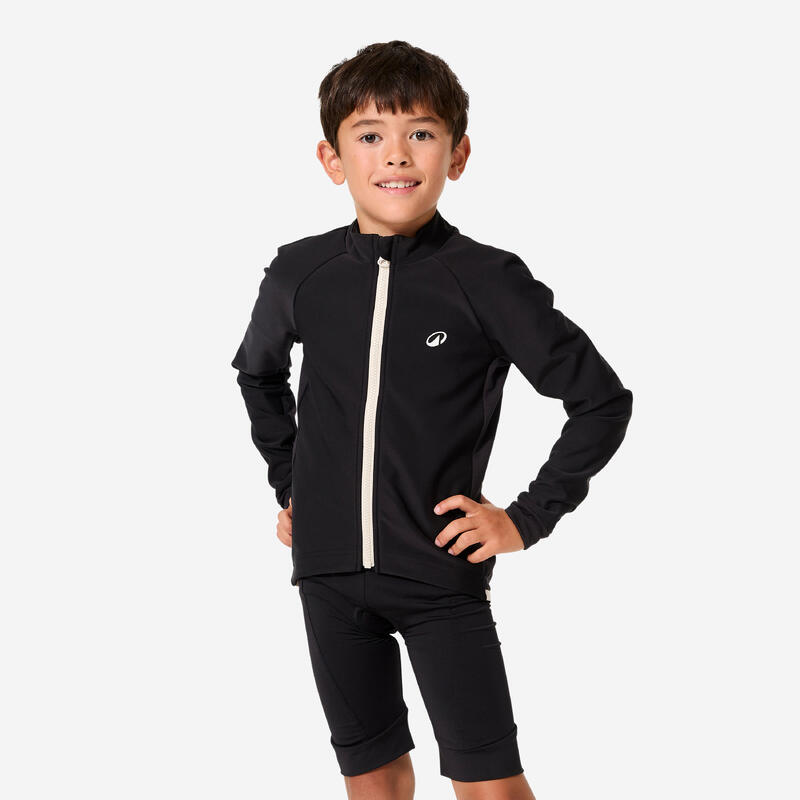 VESTE VELO ENFANT HIVER 8-13 ANS, NOIR