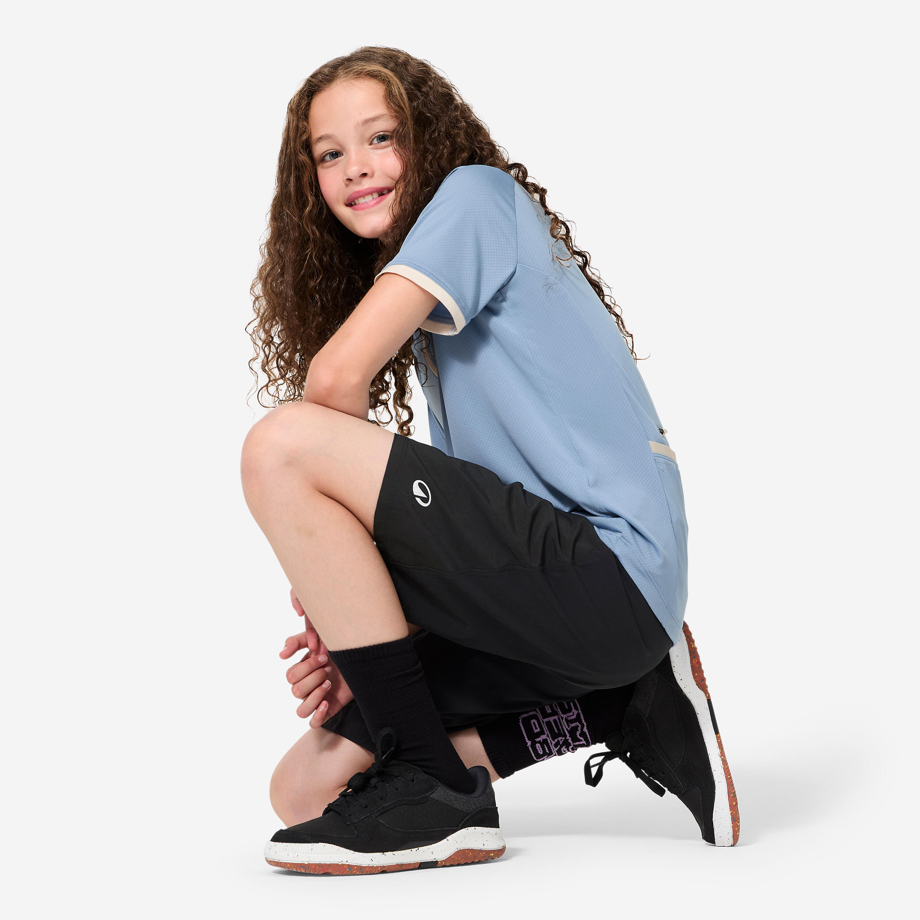 Short de vélo de montagne enfant – 500 5/8