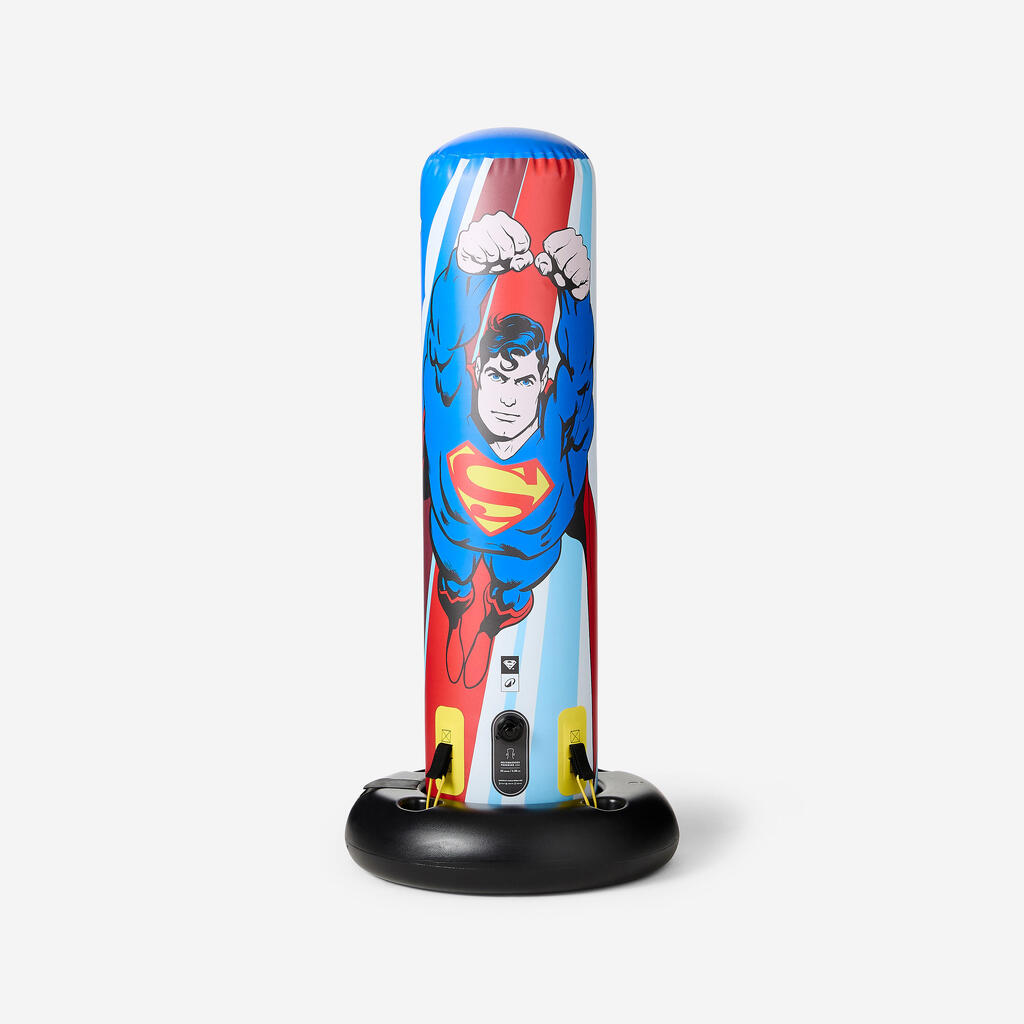 Samostoječa boksarska vreča SUPERMAN za otroke