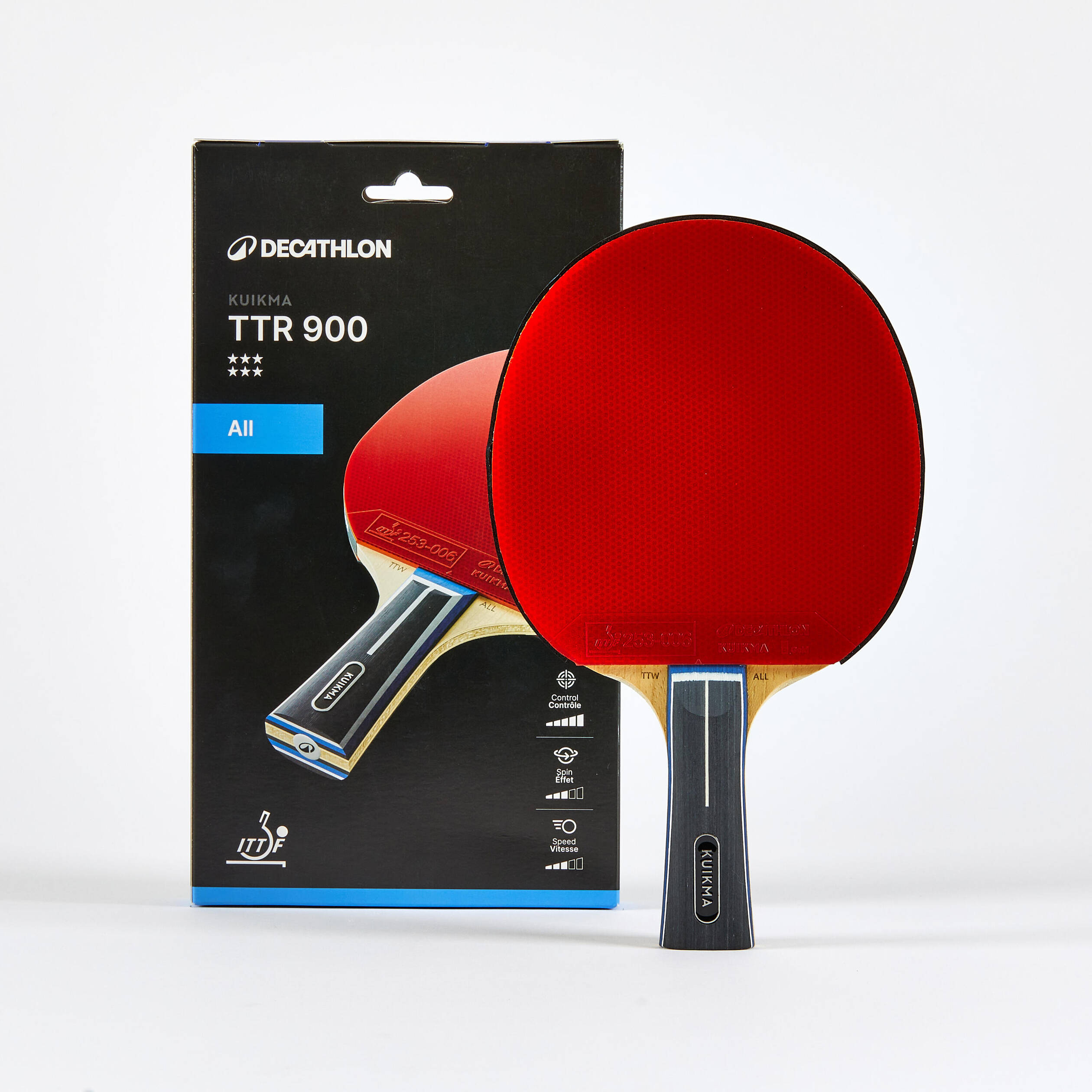 Table Tennis ITTF Club All-Round Bat TTR 900 6*
