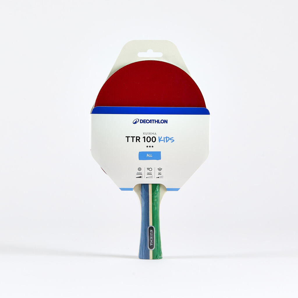 Παιδική Ρακέτα Πινγκ Πονγκ TTR 100 Versatile 3* ITTF Σχολείο