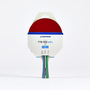 PALA DE PING-PONG TTR 100 NIÑO POLIVALENTE 3* ITTF ESCUELA
