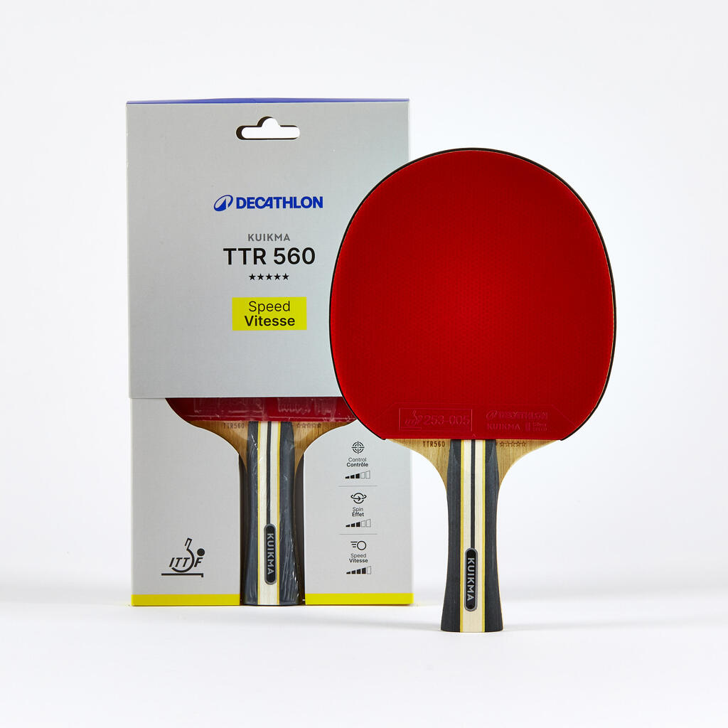 מחבט טניס שולחן, דגם ITTF Club TTR 560 Speed Carbon 5