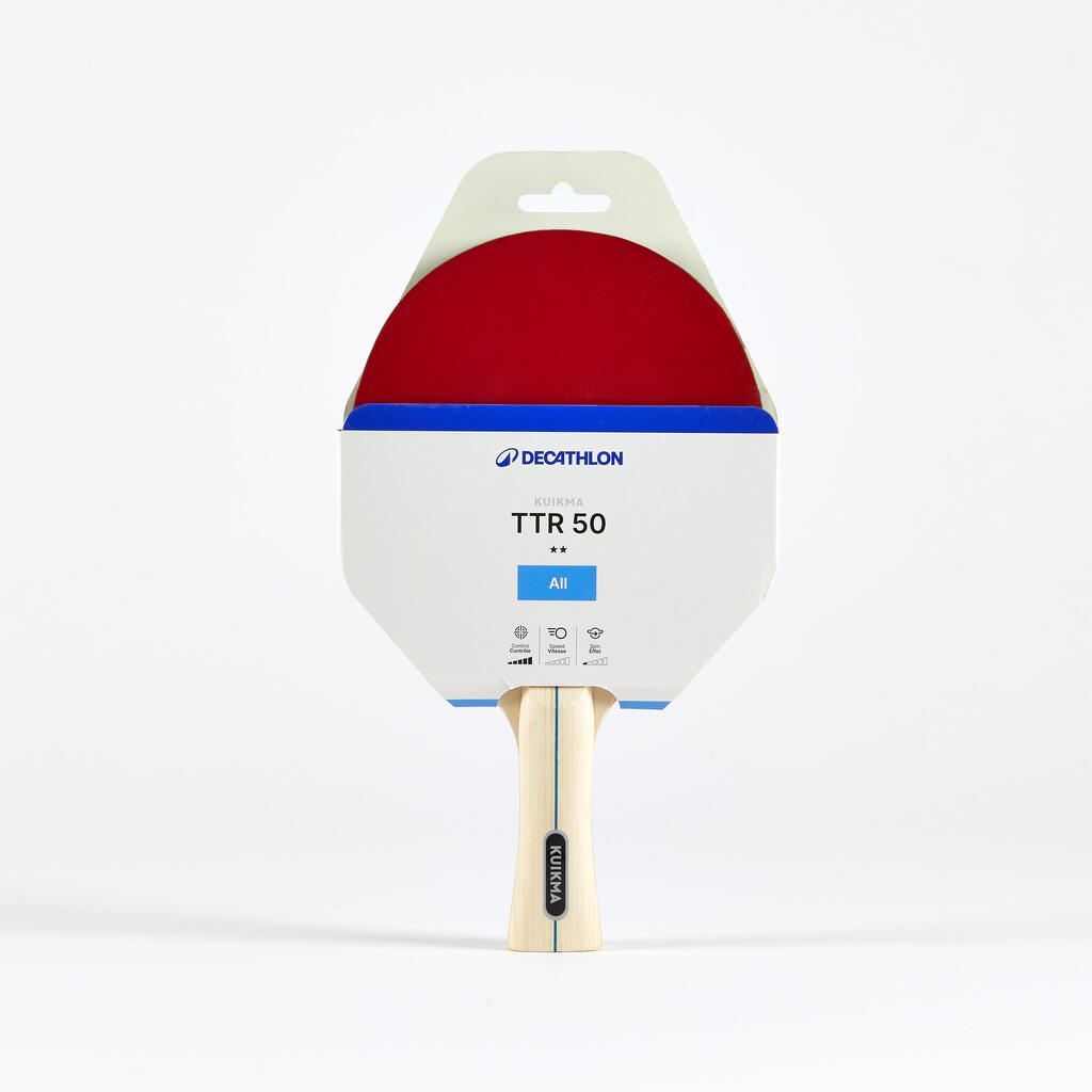 מחבט שולחן טניס ITTF Club All-Round Recreational TTR 50 2*