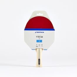RAQUETTE DE TENNIS DE TABLE TTR 50 2* POLYVALENTE LOISIR