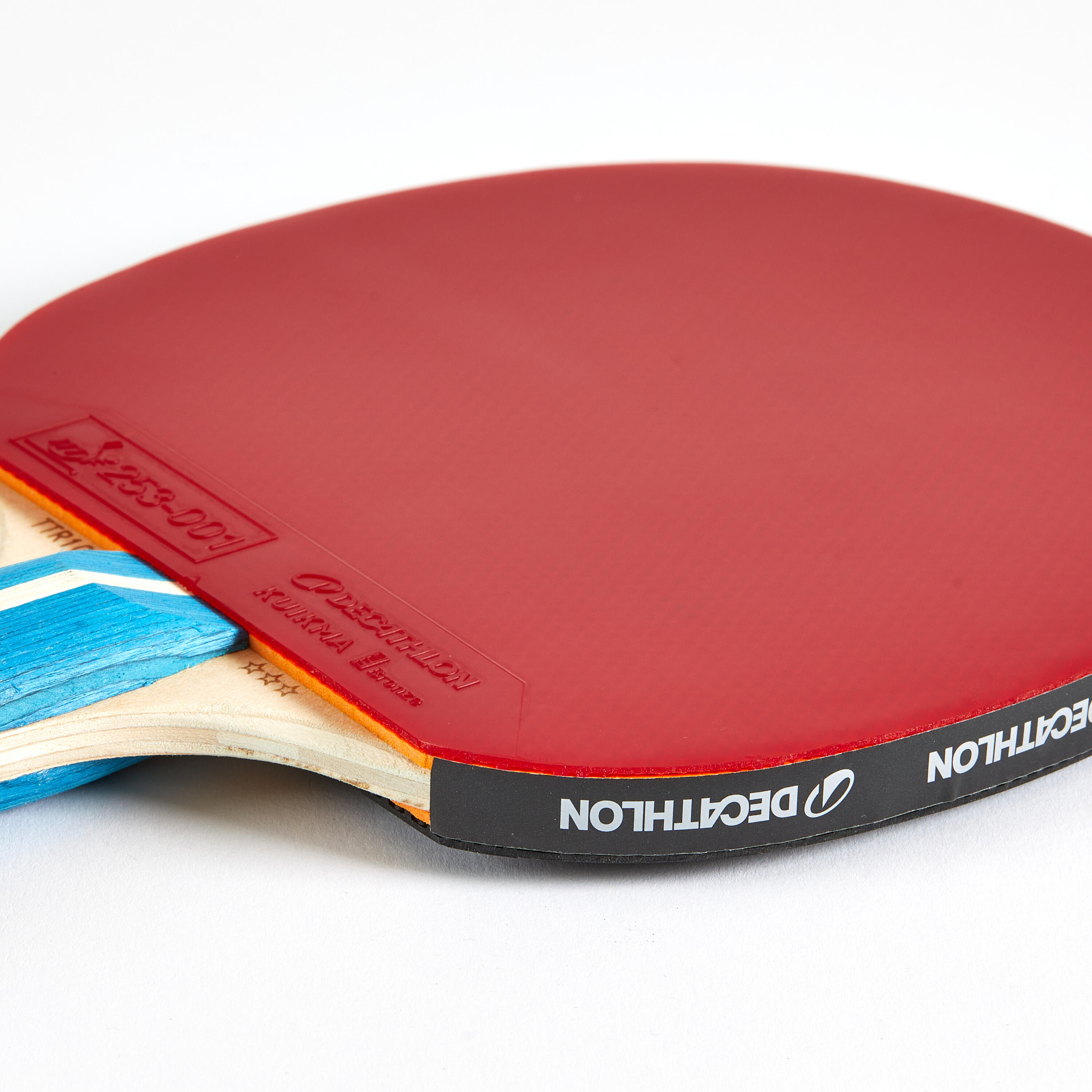 Set de ping-pong con 2 raquetas y pelotas versátil para escuela TTR 100 3* 14/20