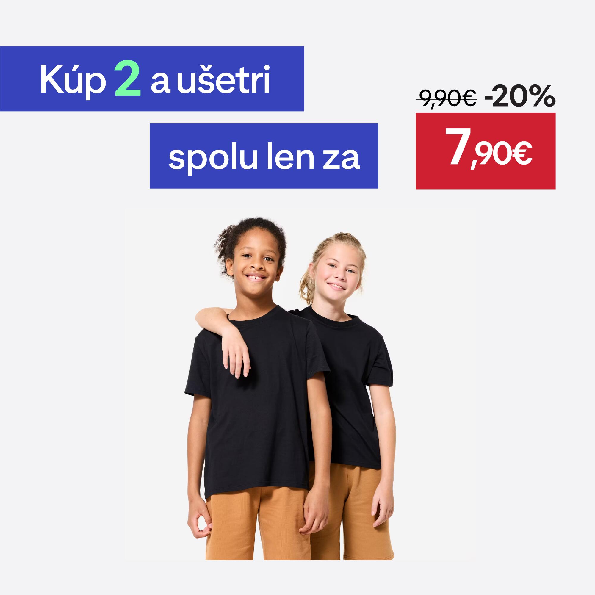 DOMYOS Detské bavlnené tričko unisex na cvičenie čierne 131-140 cm