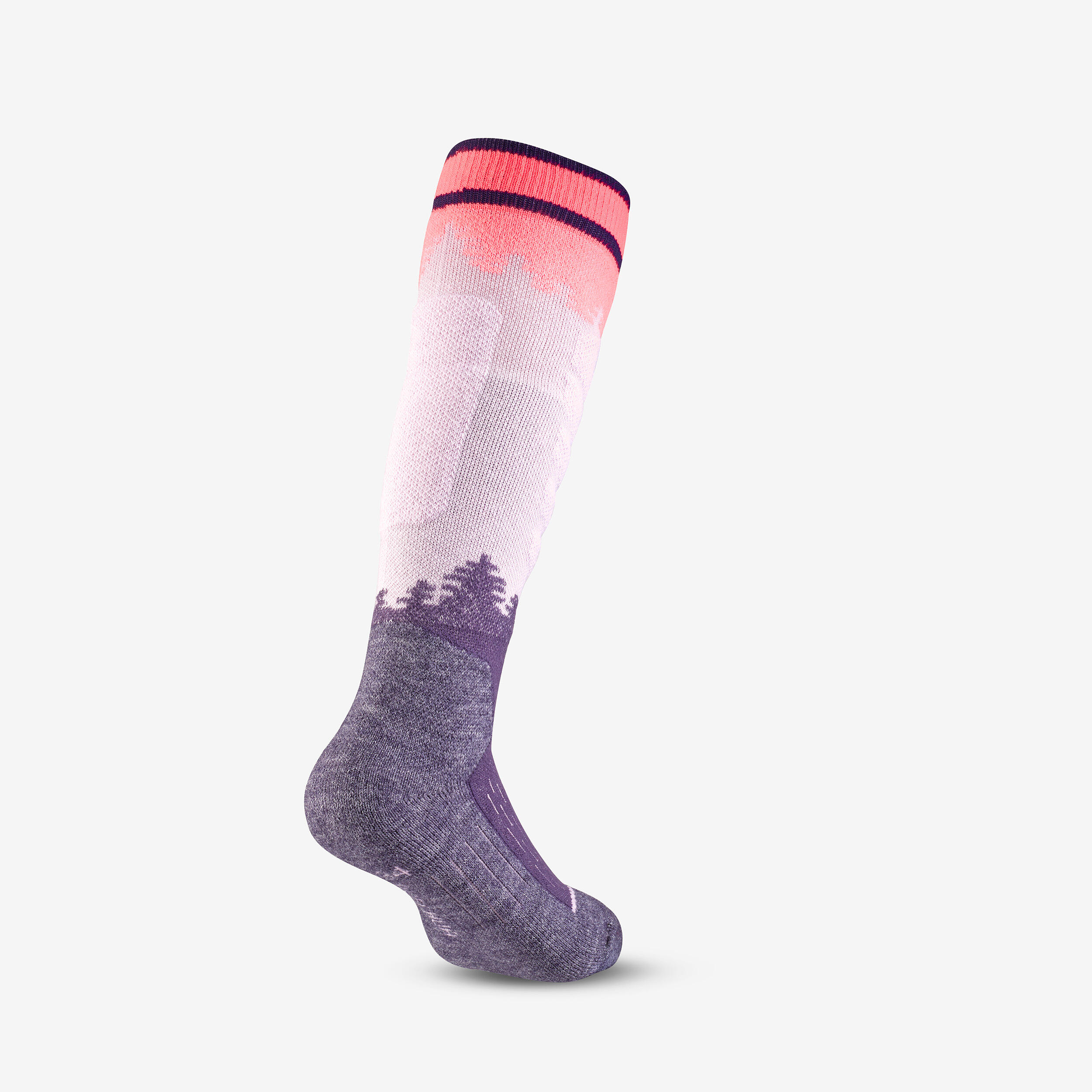 Chaussettes de ski chaudes et confortables enfant, 500 - WEDZE