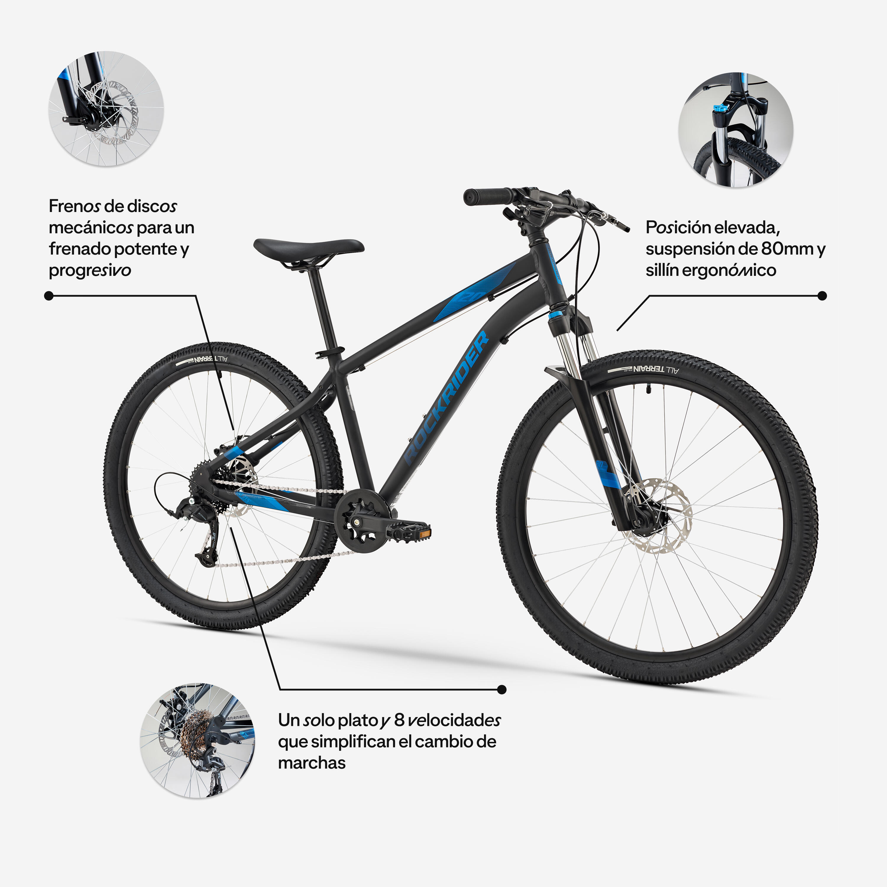 Bicicleta de montaña 27,5