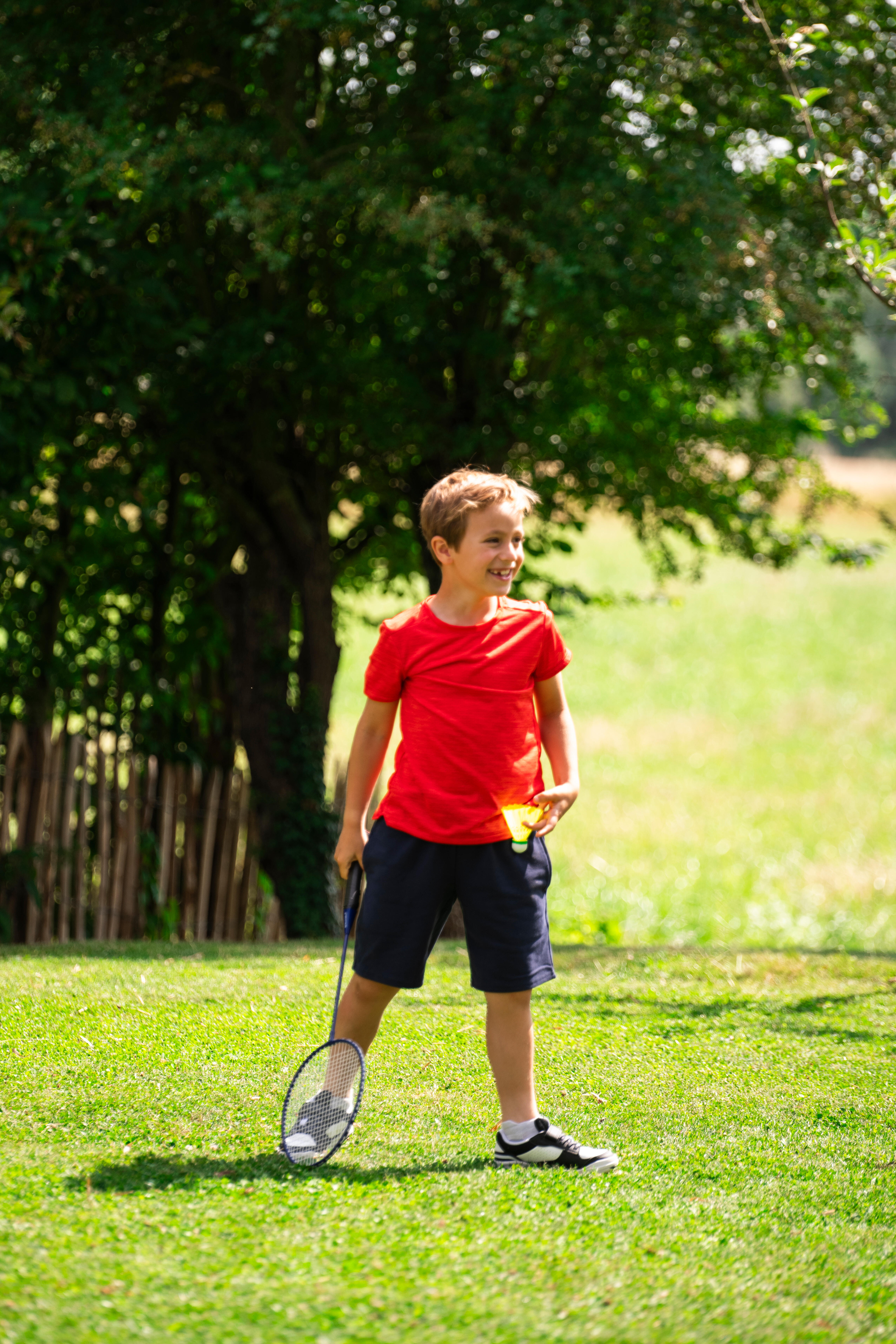 Badminton Set with 2 Rackets, 2 Shuttles and 1 Net - DECATHLON