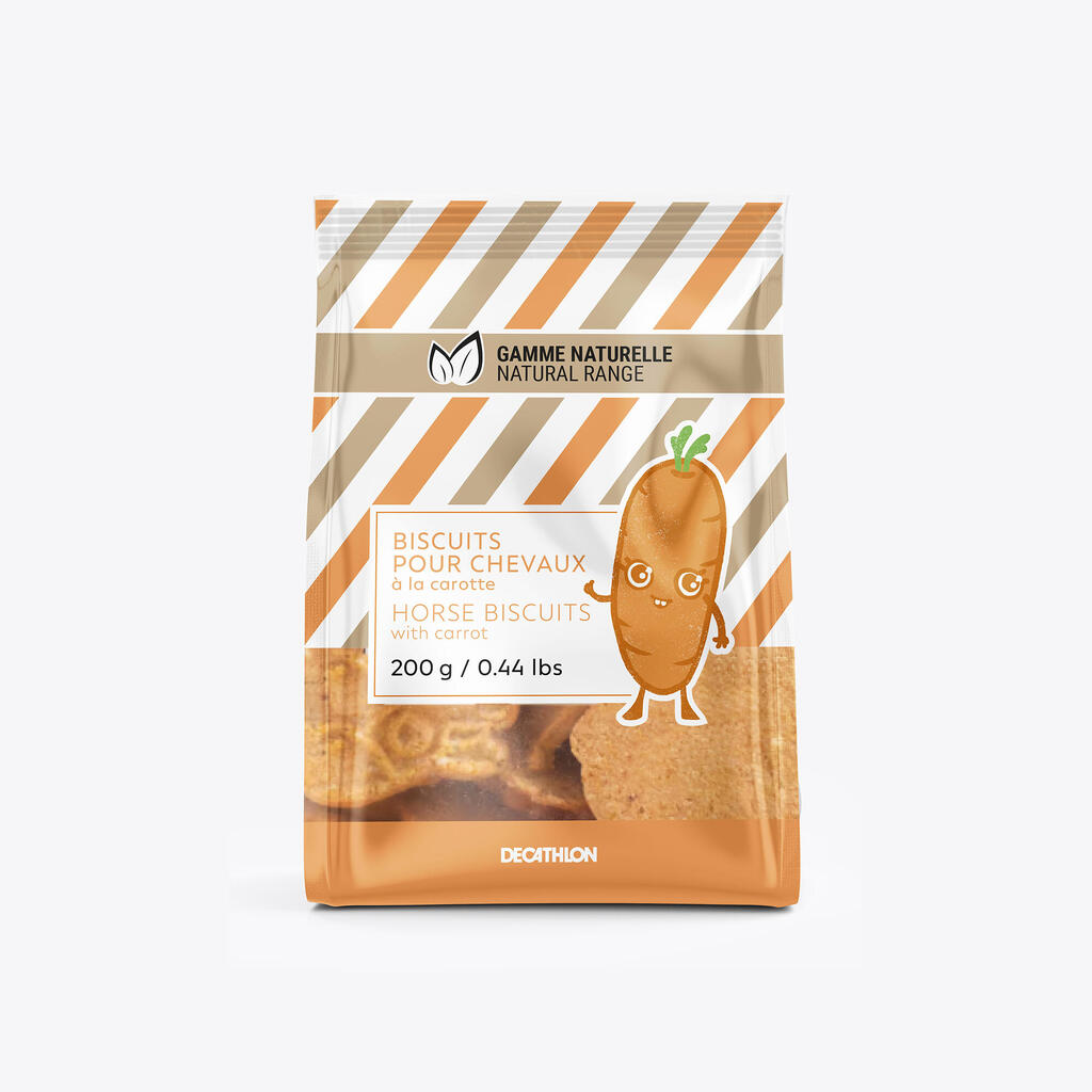 Piškoti za konje in ponije (korenje, 200 g)