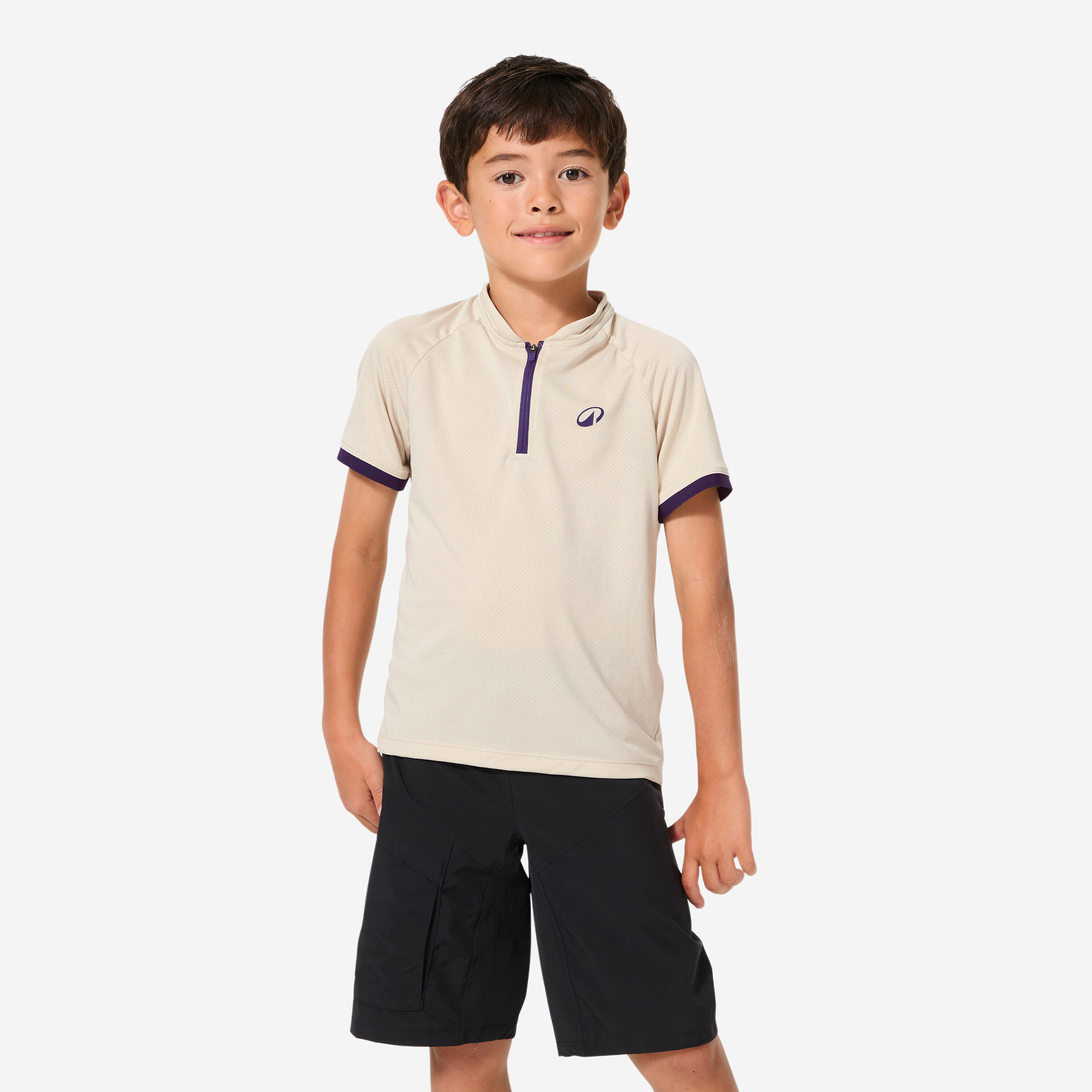 Kids' Short-Sleeved Cycling Jersey – EXPL 500 Age 7-11 - BTWIN