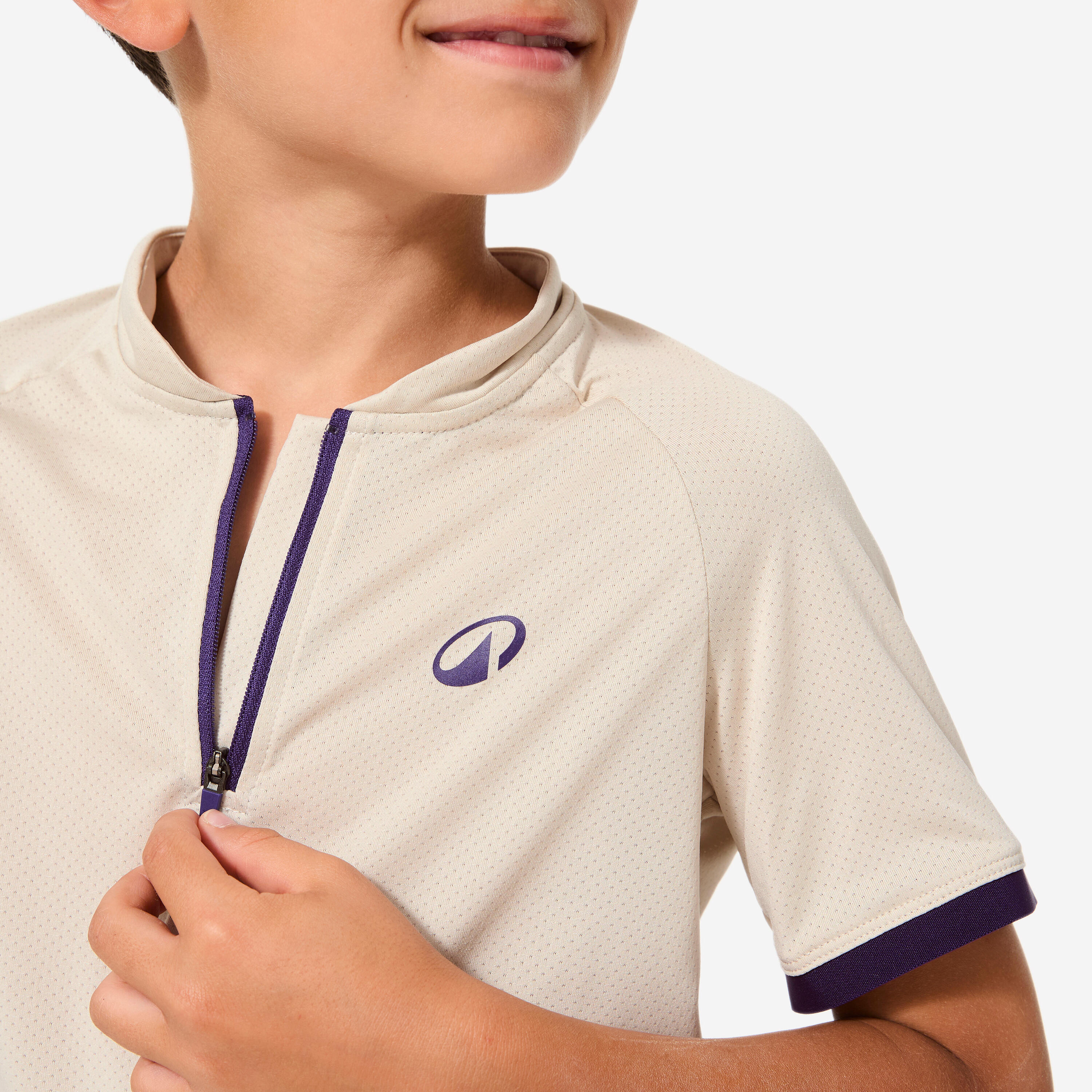 Kids' Short-Sleeved Cycling Jersey – EXPL 500 Age 7-11 - BTWIN