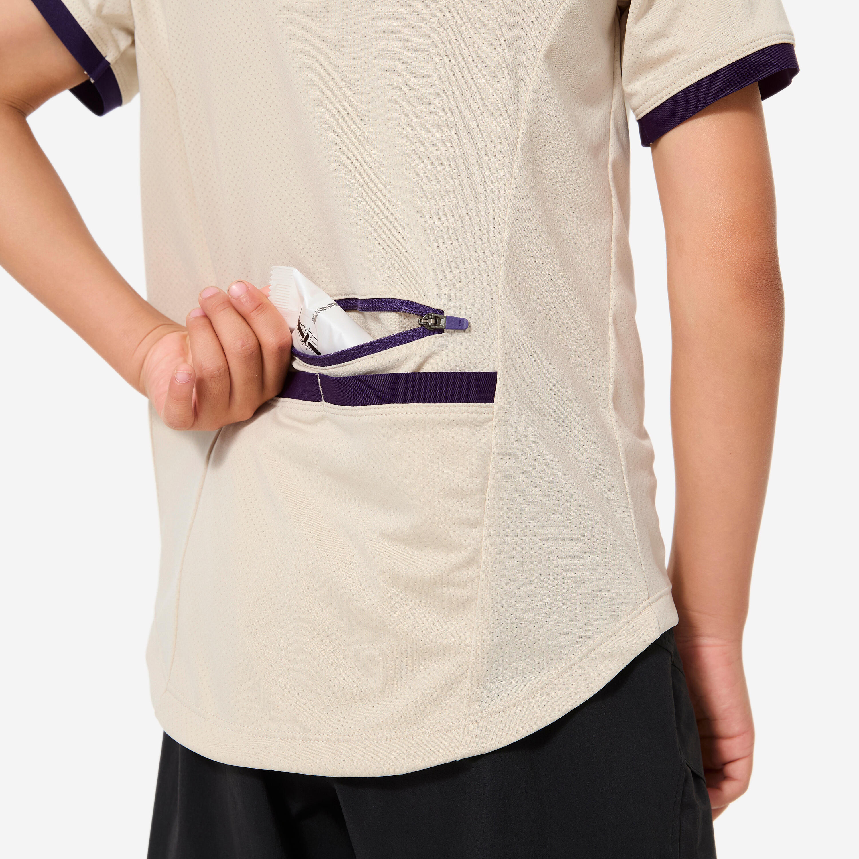 Kids' Short-Sleeved Cycling Jersey – EXPL 500 Age 7-11 - BTWIN