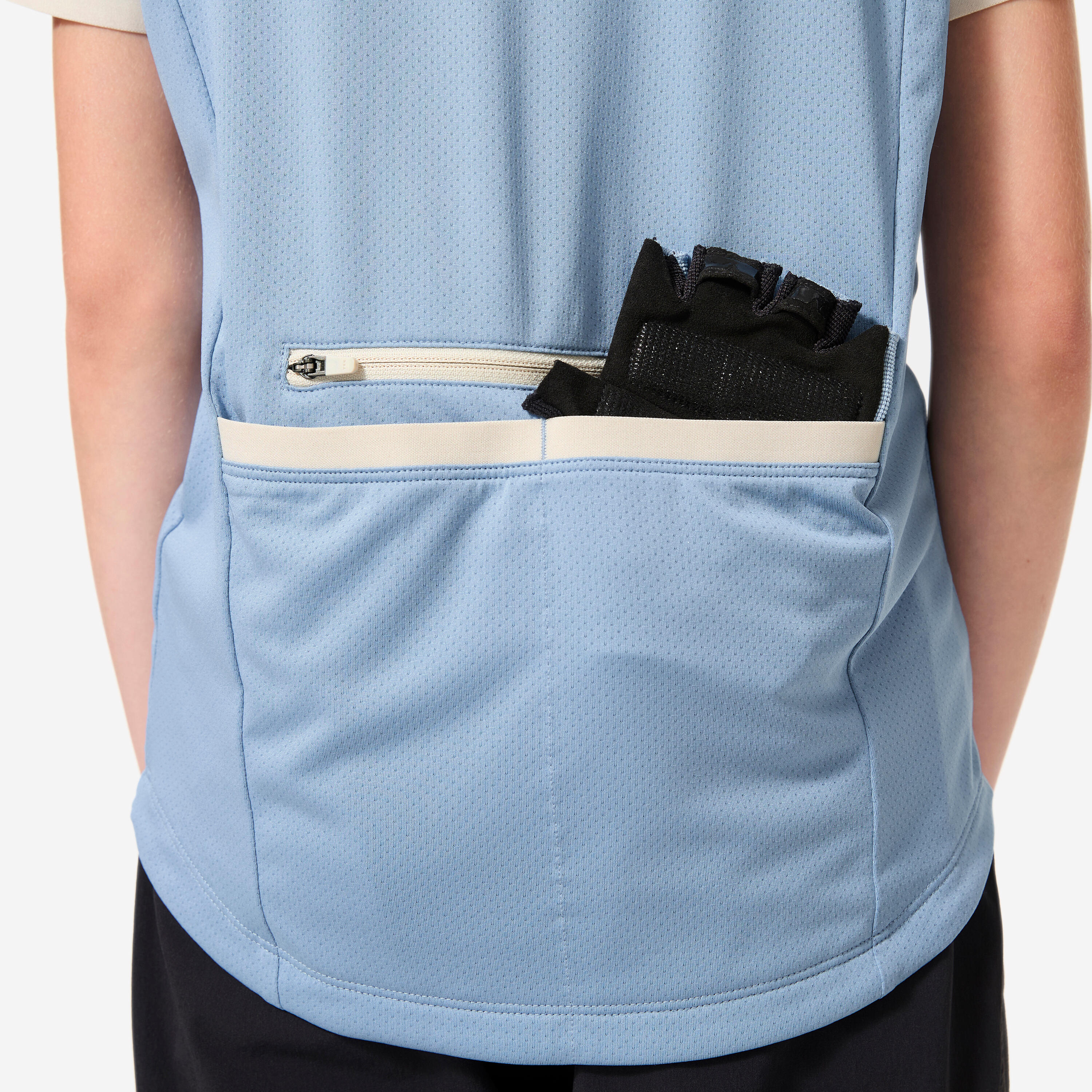 Maillot de vélo à manches courtes enfant – EXPL 500 7-11 ans - BTWIN