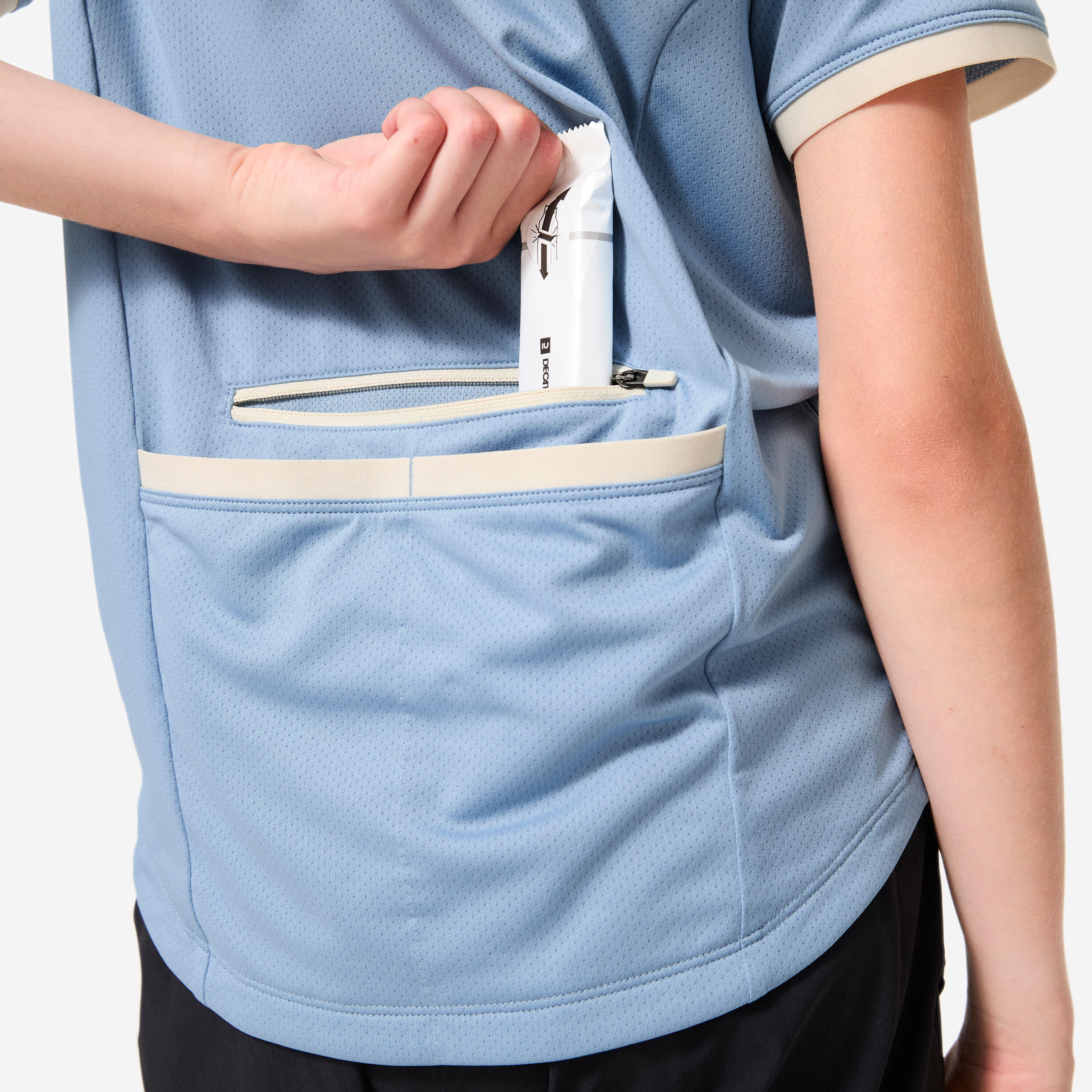 Maillot de vélo à manches courtes enfant – EXPL 500 7-11 ans - BTWIN