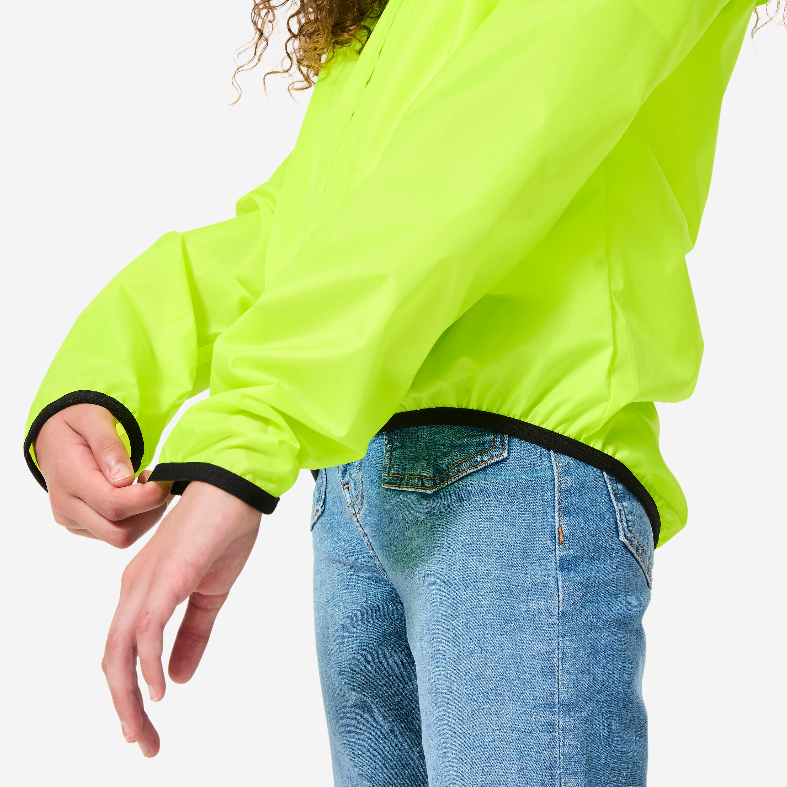 Kids' Cycling Waterproof Jacket 100 PPE 5/7