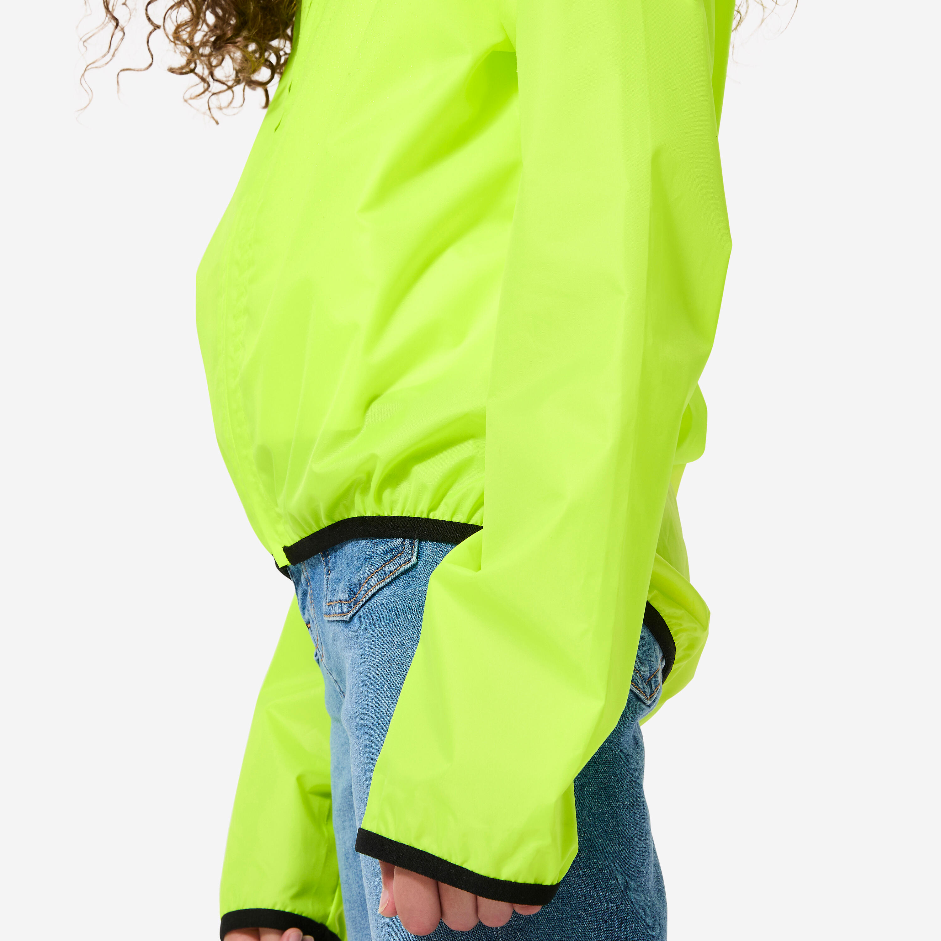 Kids' Cycling Waterproof Jacket 100 PPE 4/7