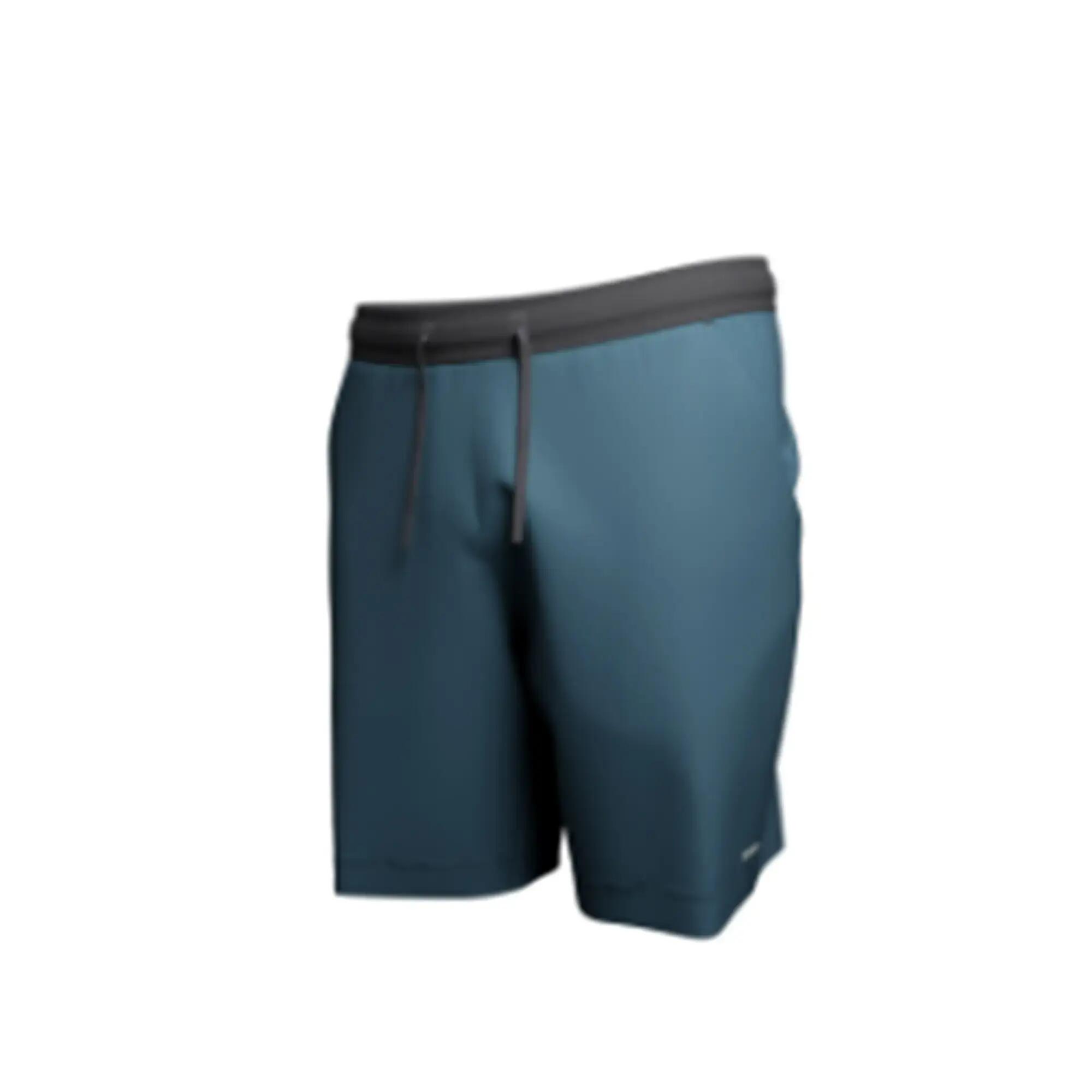 Short de running azul para hombre Kiprun Run 500 Dry 13/14