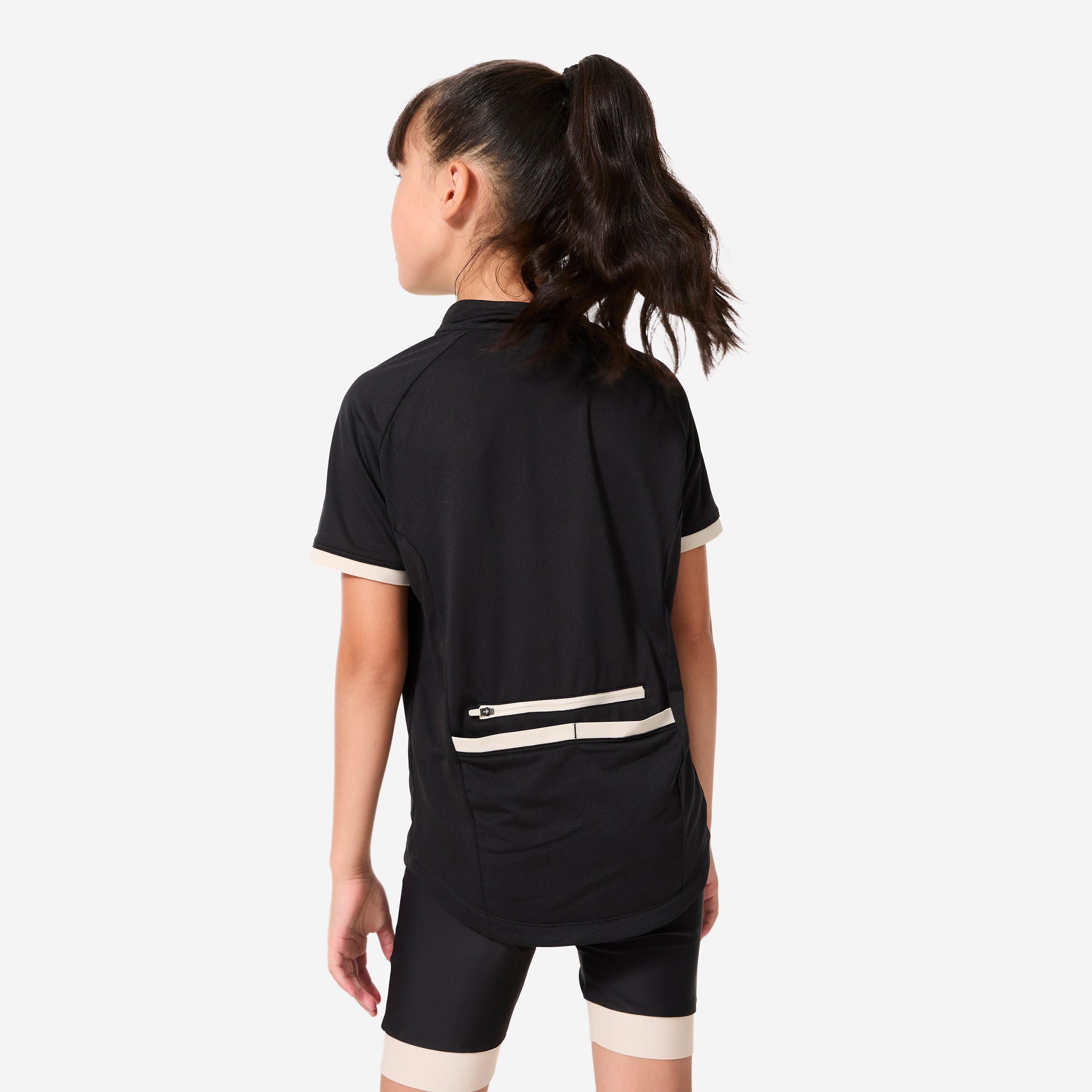 Wielertrui voor kinderen, korte mouwen, cartoon, fiets, mountain bike, set met shirt/top/broekje voor meisjes, jongens, luchtdoorlatend