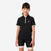 Maillot manches courtes vélo enfant 7-11 ans, 500 Noir