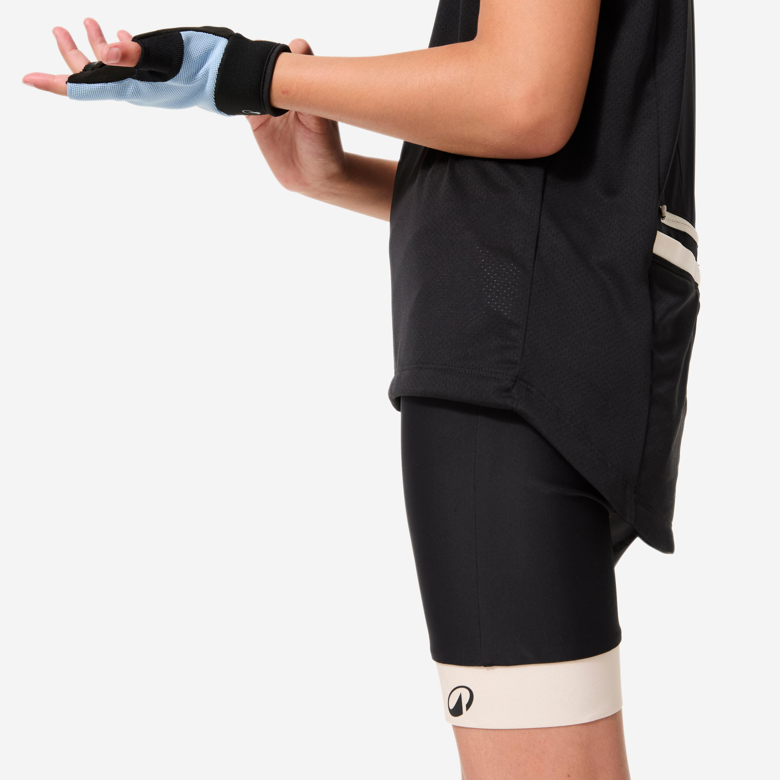 Cuissard de vélo enfant, 500 Âge 7-13 ans - BTWIN