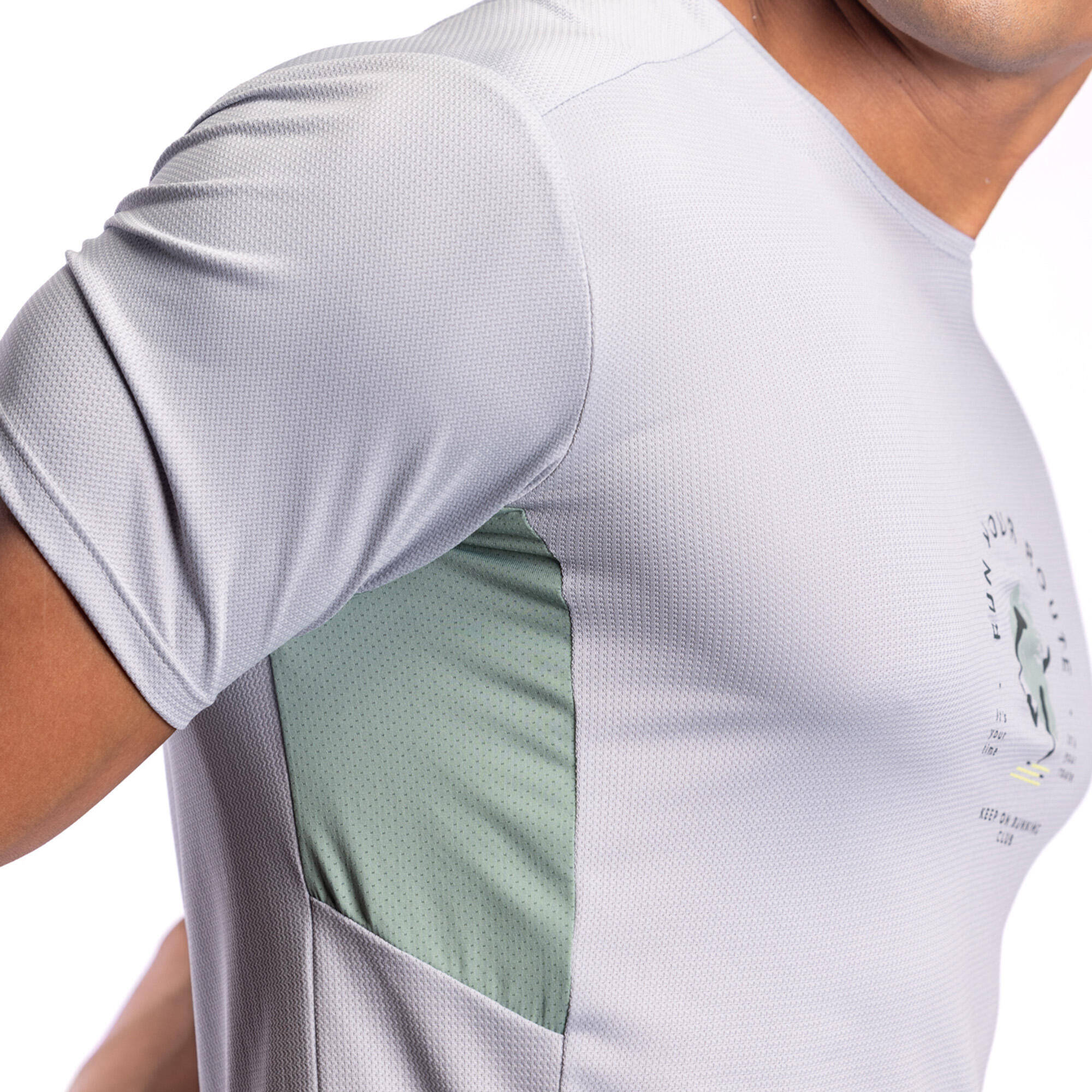 T SHIRT RUN DRY M PRINT -  5