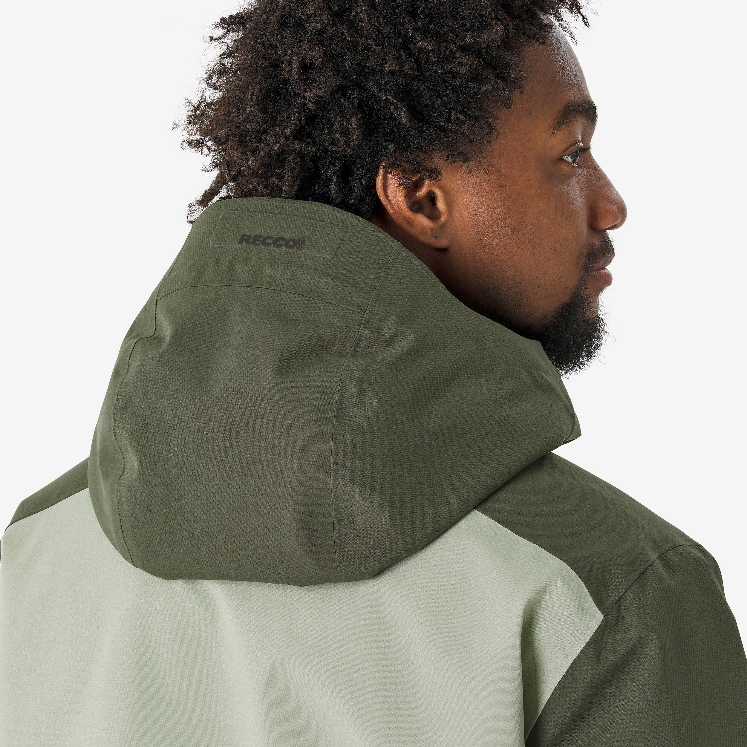 Manteau de ski et planche à neige chaud et respirant homme, 500 AM 11/18