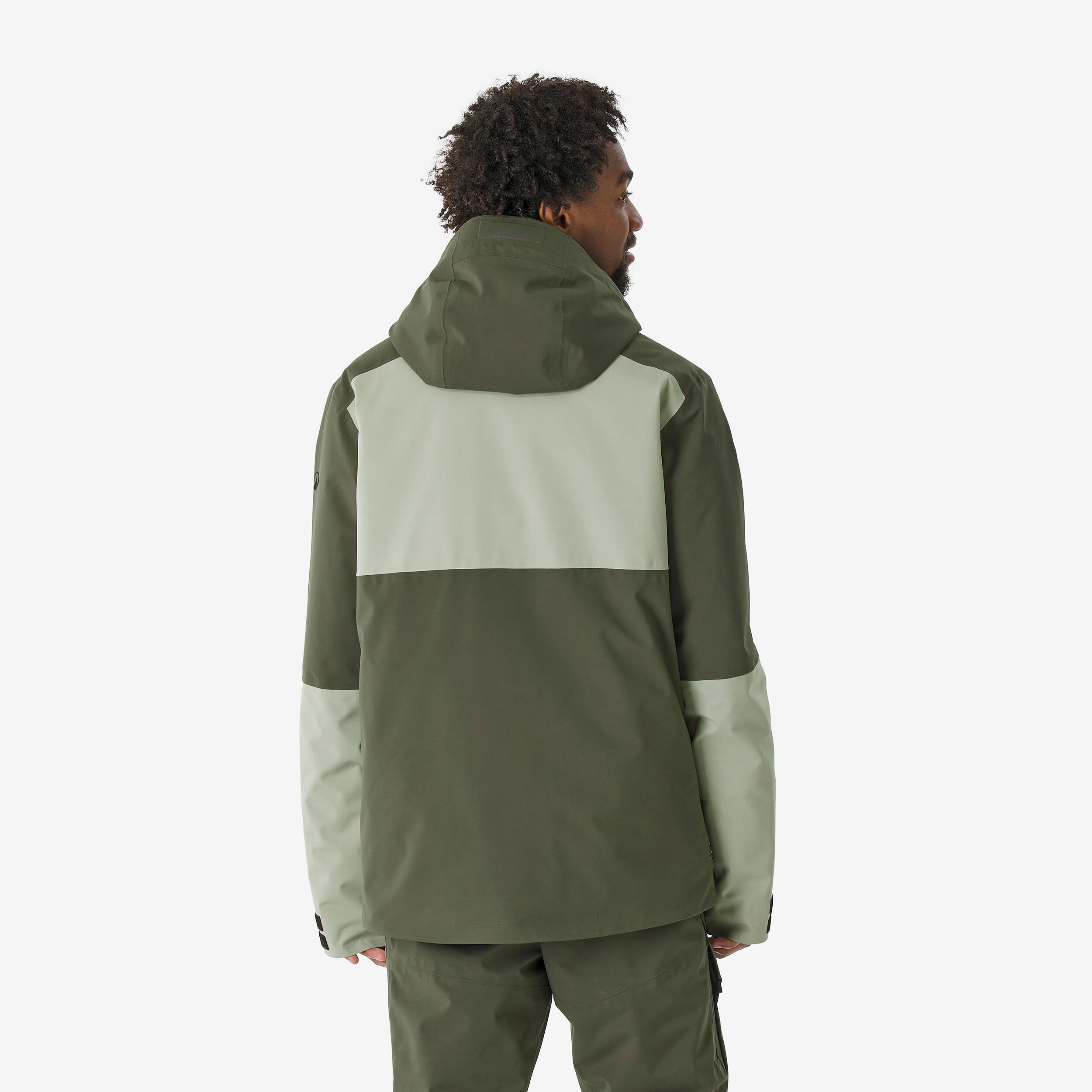 Manteau de ski et planche à neige chaud et respirant homme, 500 AM 3/18