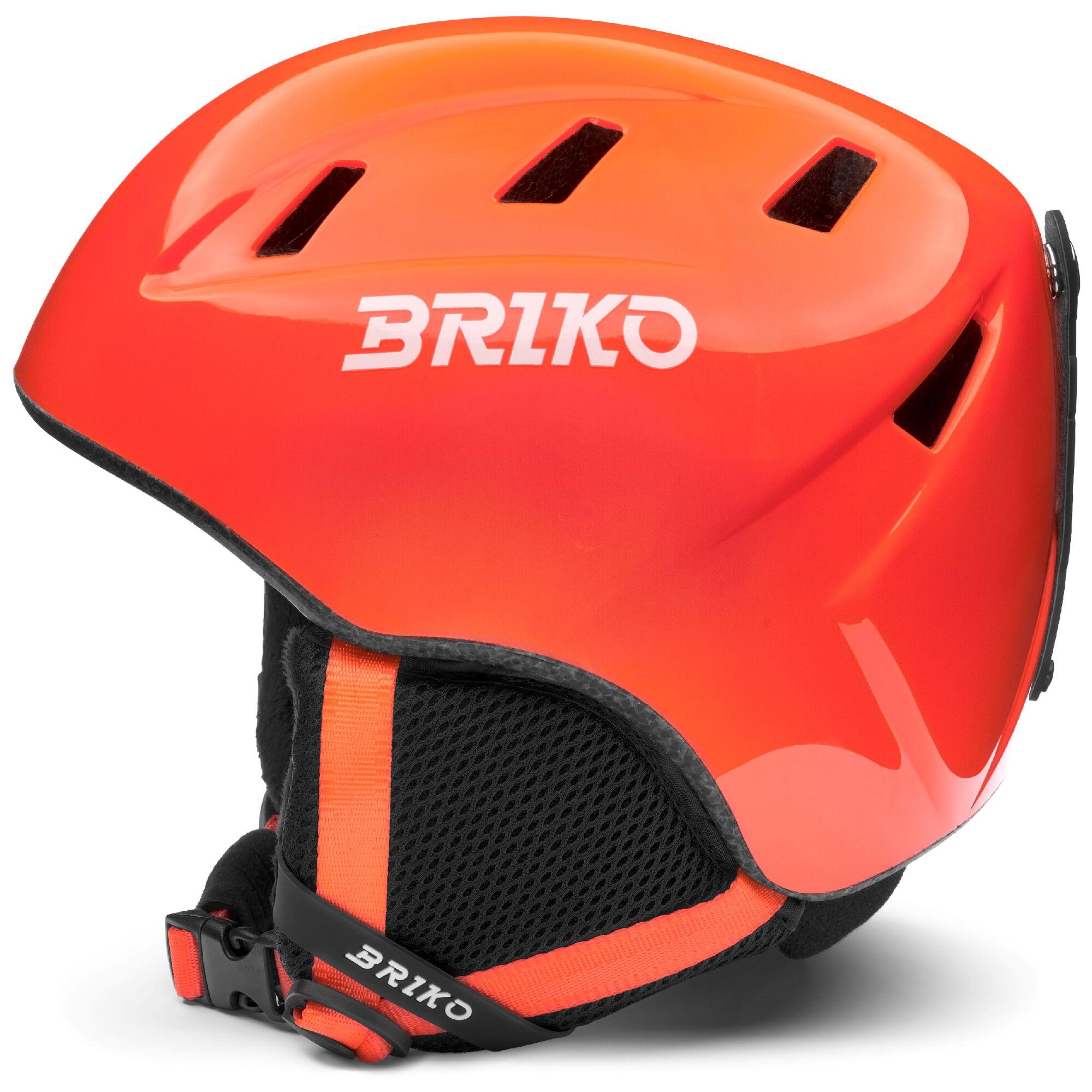 Casco sci bambino/a Briko Baldo Arancio Fluo 3/5