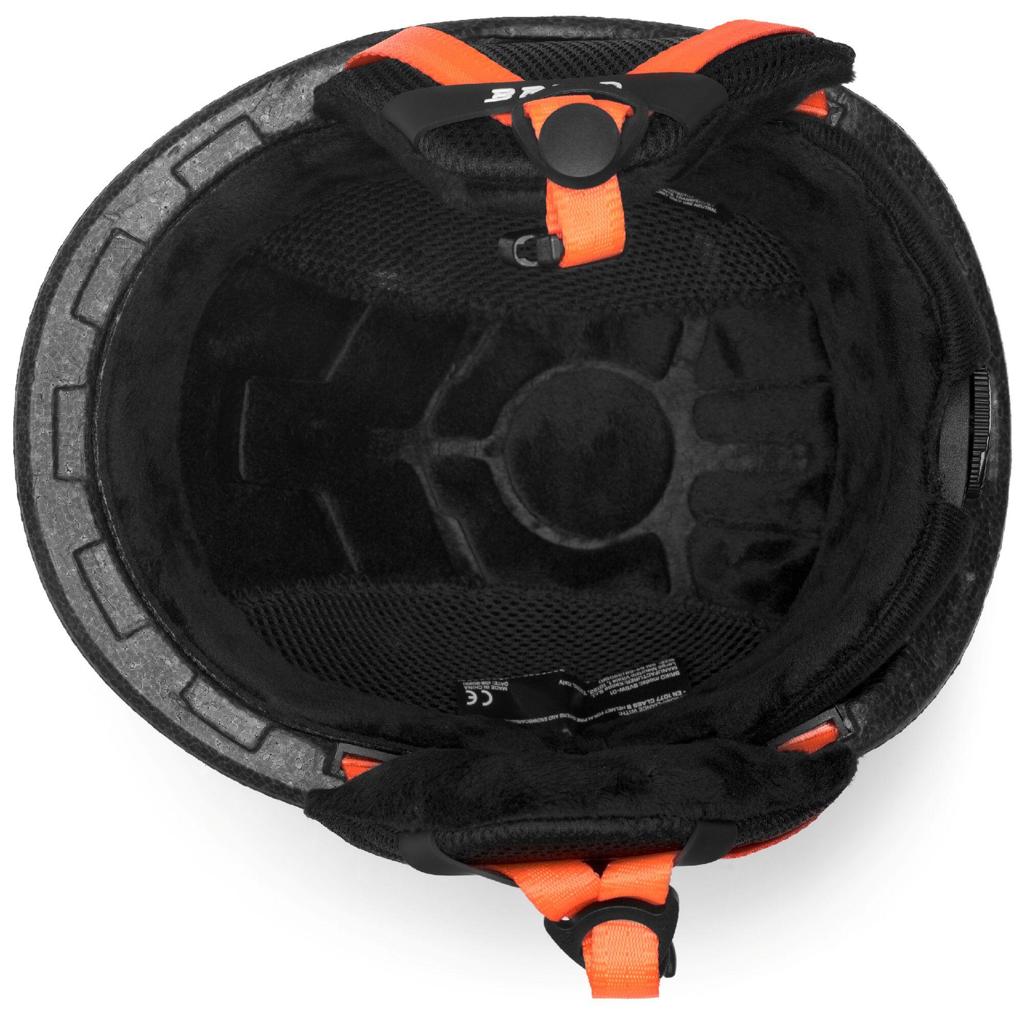 Casco sci bambino/a Briko Baldo Arancio Fluo 5/5