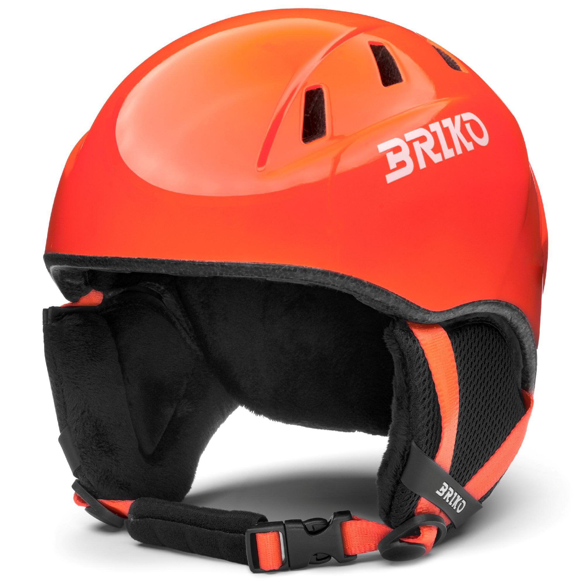 Casco sci bambino/a Briko Baldo Arancio Fluo 2/5