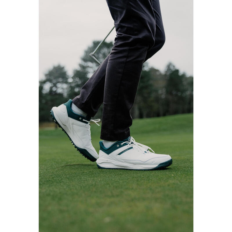 Încălțăminte impermeabilă golf MW500 Alb-Verde
