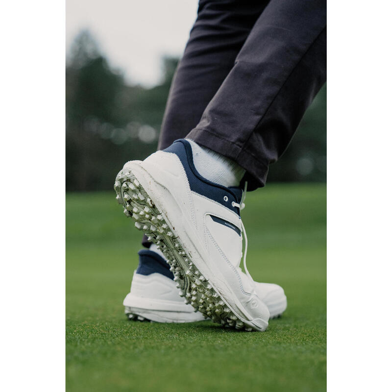 Golf Ayakkabısı - Su Geçirmez - Beyaz/Lacivert - MW500