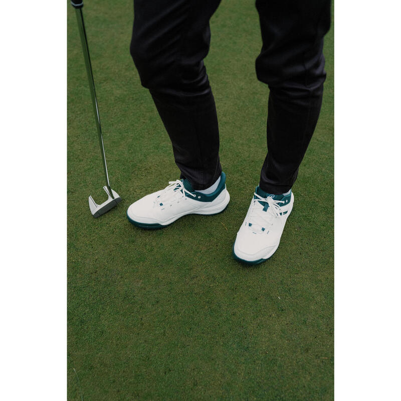 Încălțăminte impermeabilă golf MW500 Alb-Verde