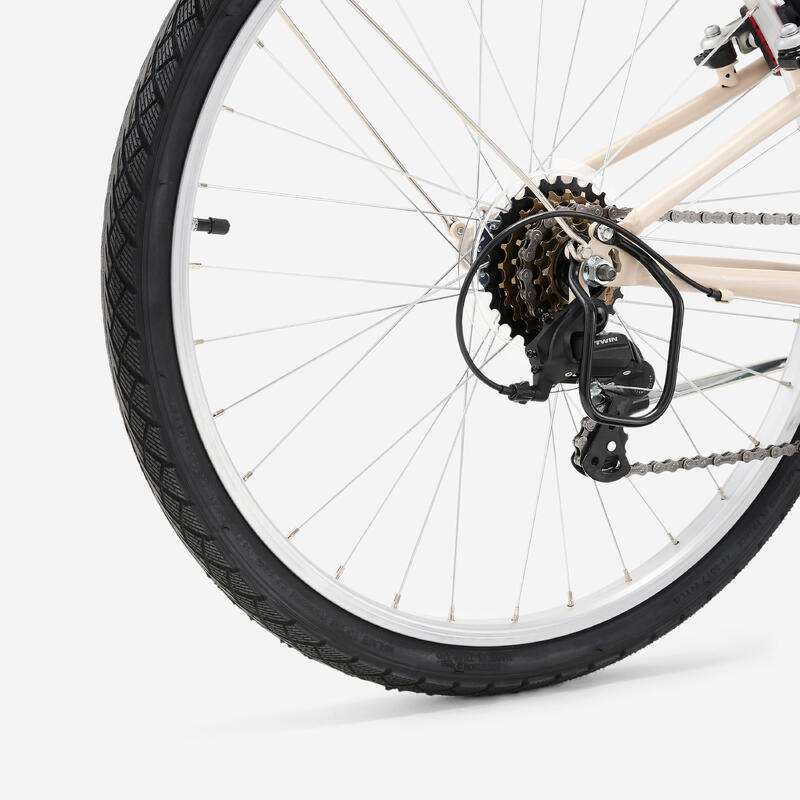 Dětské 24" trekové kolo BTWIN 500 9–12 let