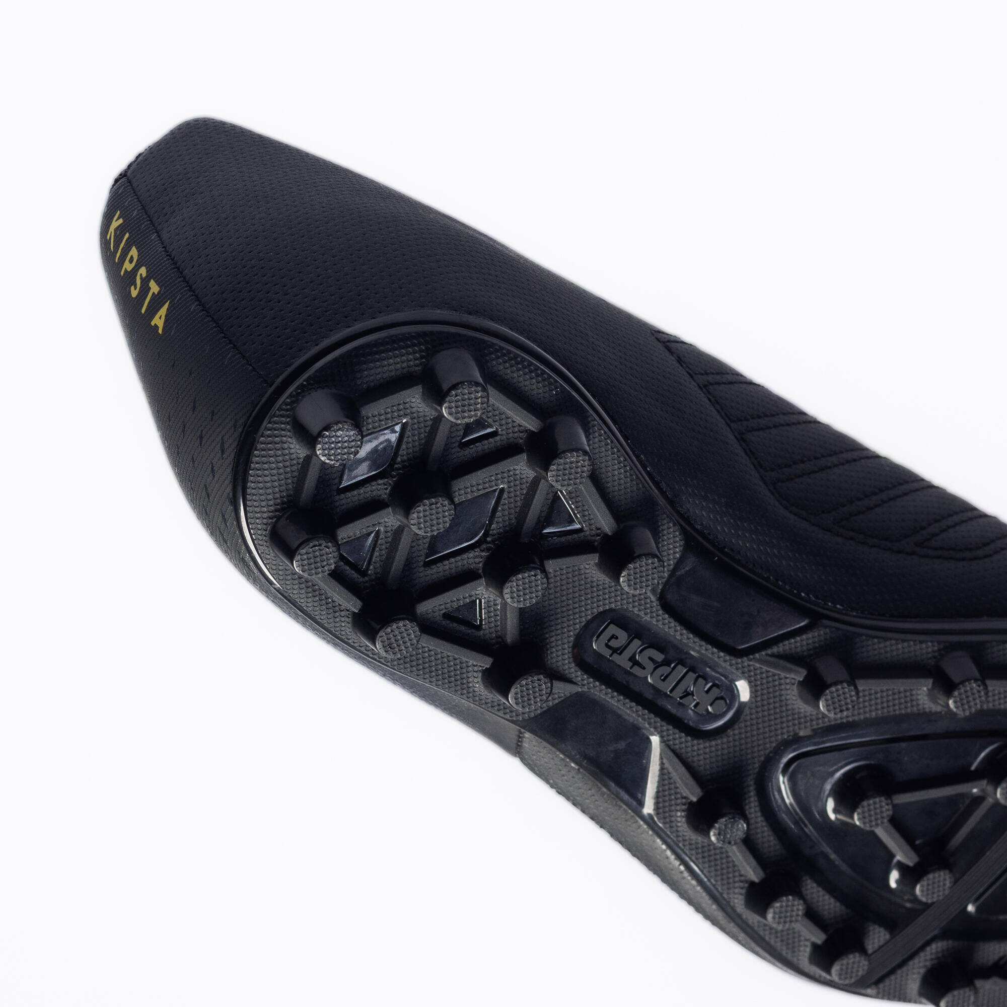 Men's Football Boots for Firm Ground Agility 140 - Black/Grey -  4