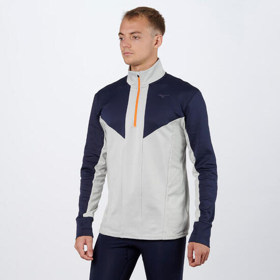 Maglia manica lunga running uomo ACTIVE WARMALITE HALFZIP