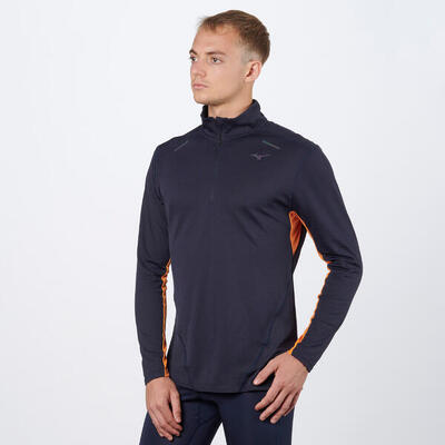 Maglia manica lunga running uomo TECH THERMAL CHARGE HALFZIP