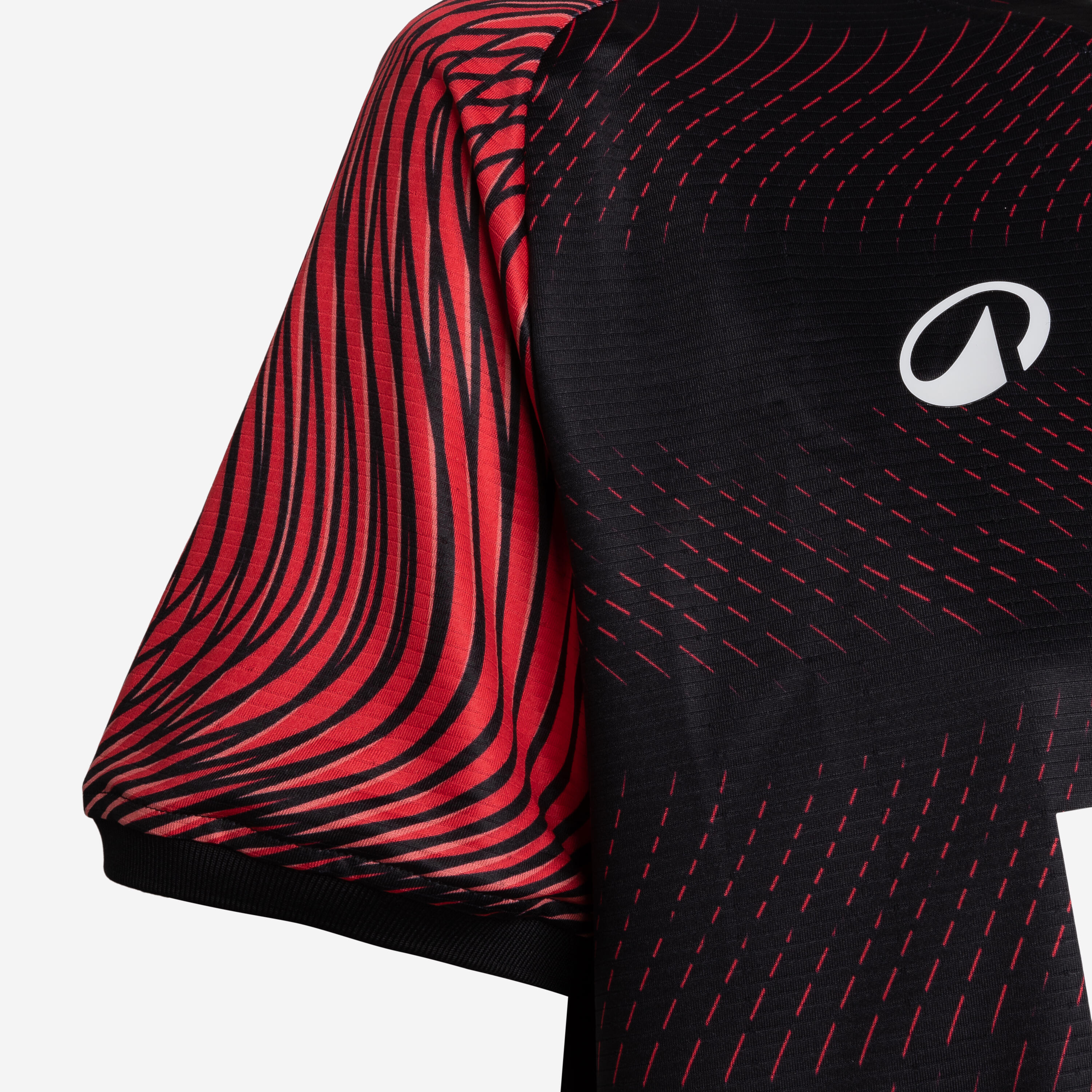 Officieel voetbalshirt AS Nancy Lorraine uit 25/26 zwart/rood | Decathlon