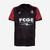 MAILLOT AS NANCY LORRAINE NOIR ET ROUGE EXTÉRIEUR SAISON 25/26
