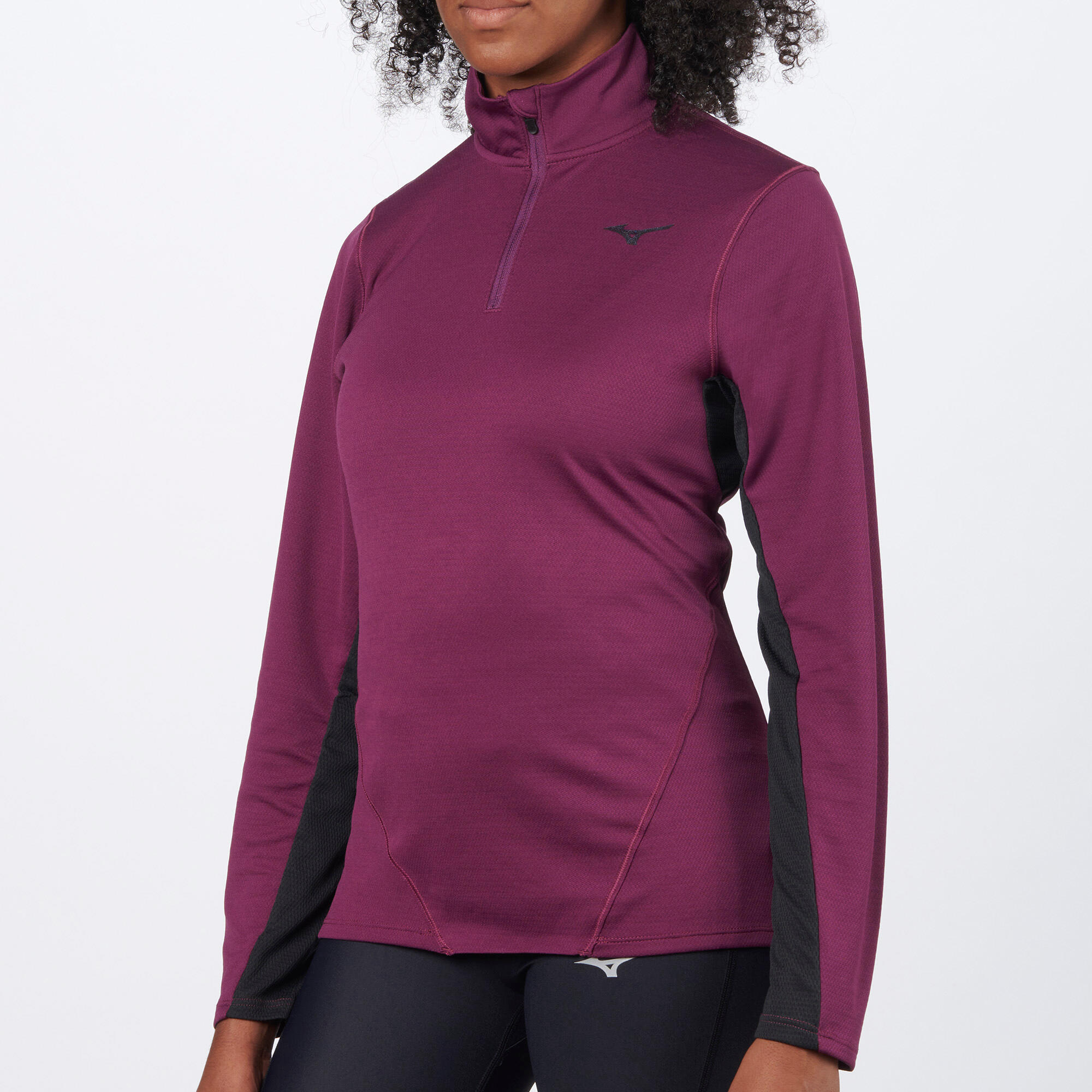 Maglia manica lunga running donna TECH THERMAL CHARGE HALFZIP 4/6