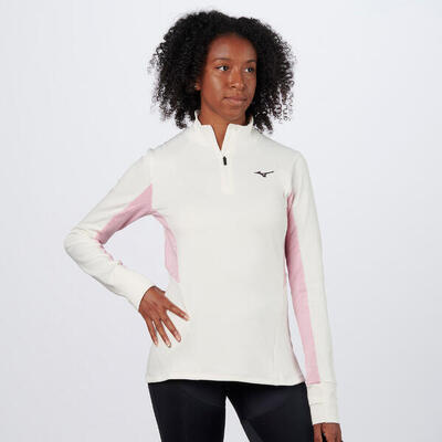 Maglia manica lunga running donna ACTIVE WARMALITE HALFZIP