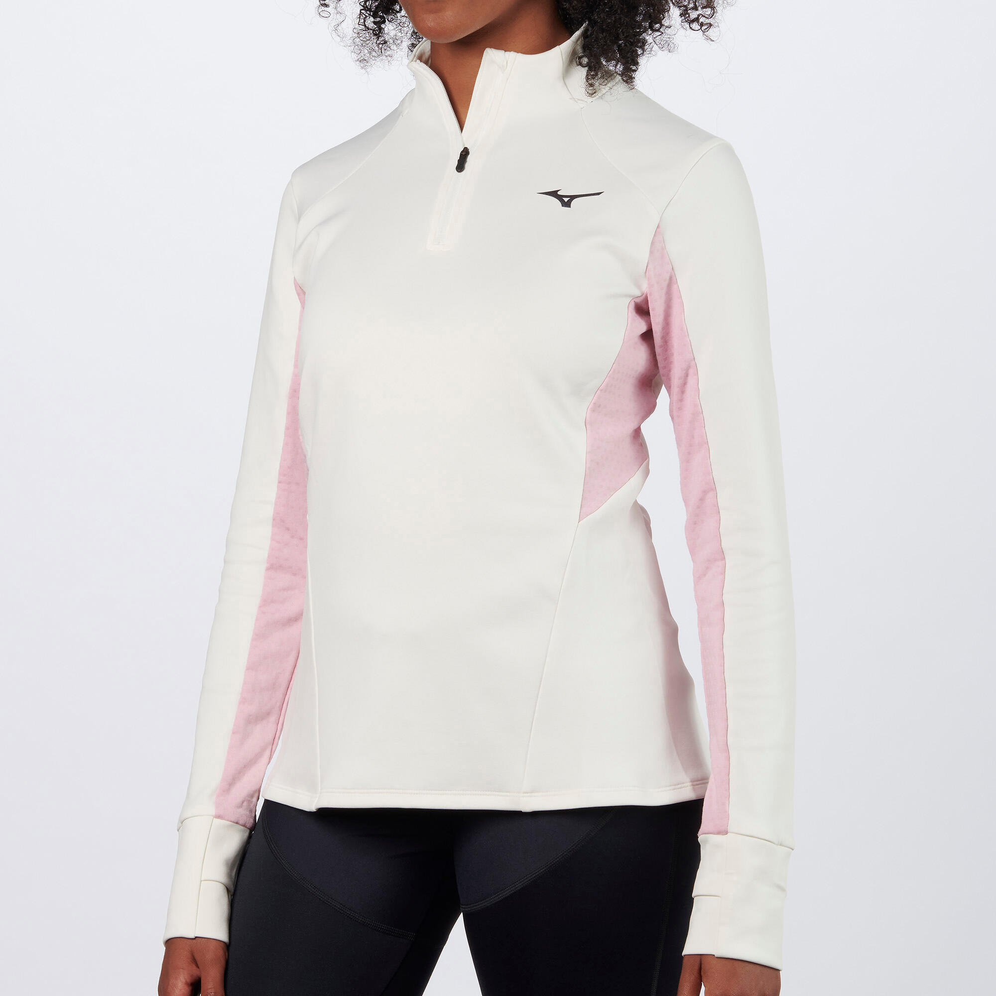 Maglia manica lunga running donna ACTIVE WARMALITE HALFZIP 4/6