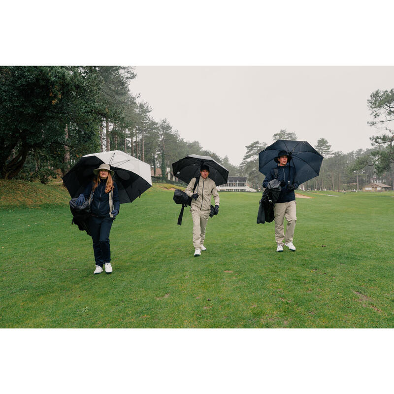 Umbrelă de golf Mare 170cm anti-UV, Tour 900 Alb și negru