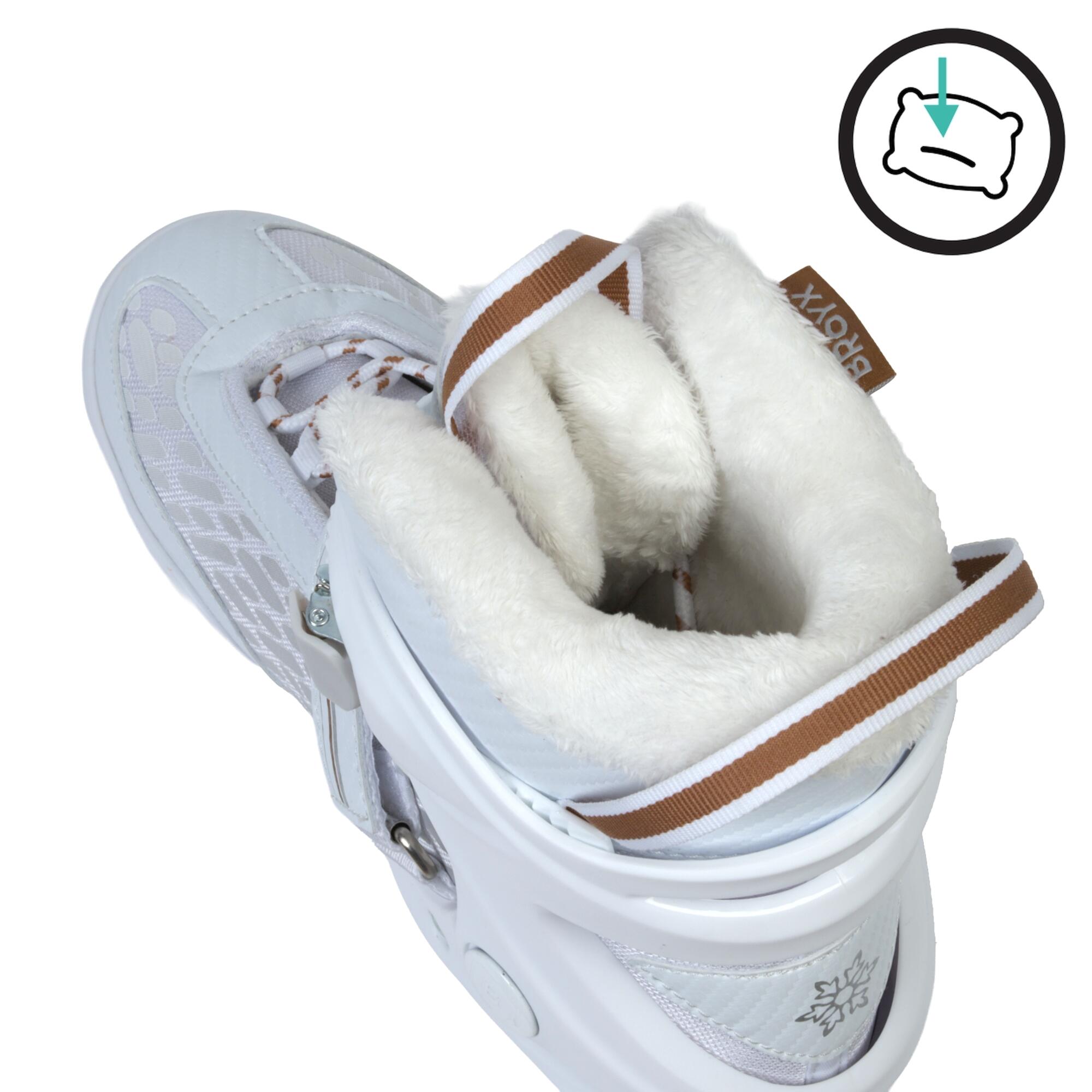 Łyżwy rekreacyjne BROYX COMFORT 700 WHITE 8/8